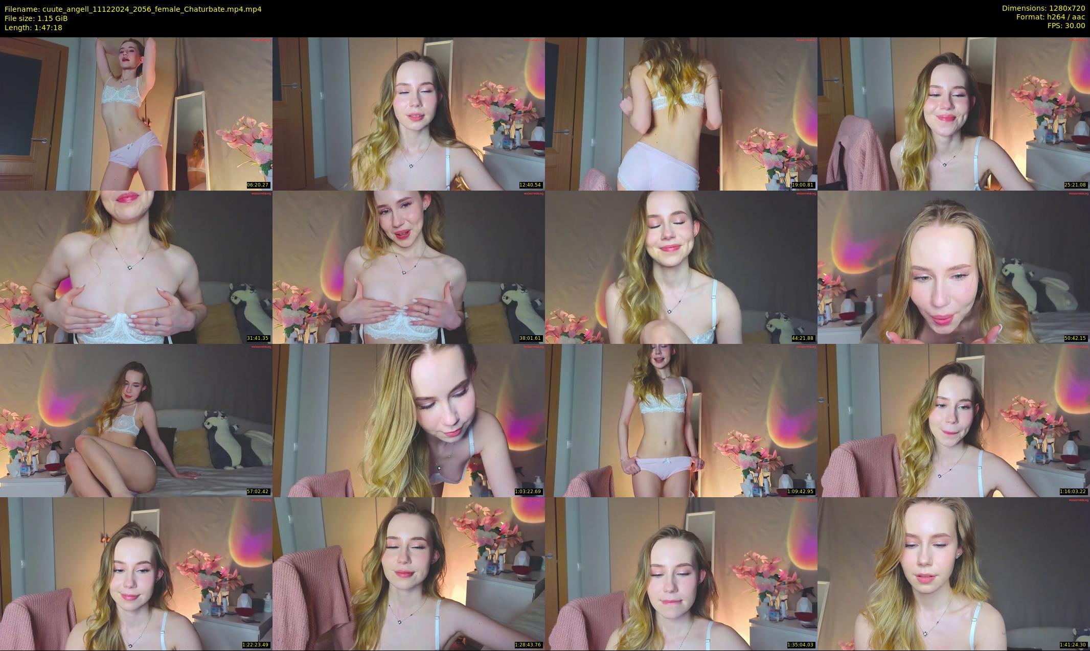 cuute_angell — 108 minute Chaturbate female cam show recording, 720p, Dec 11, 2024