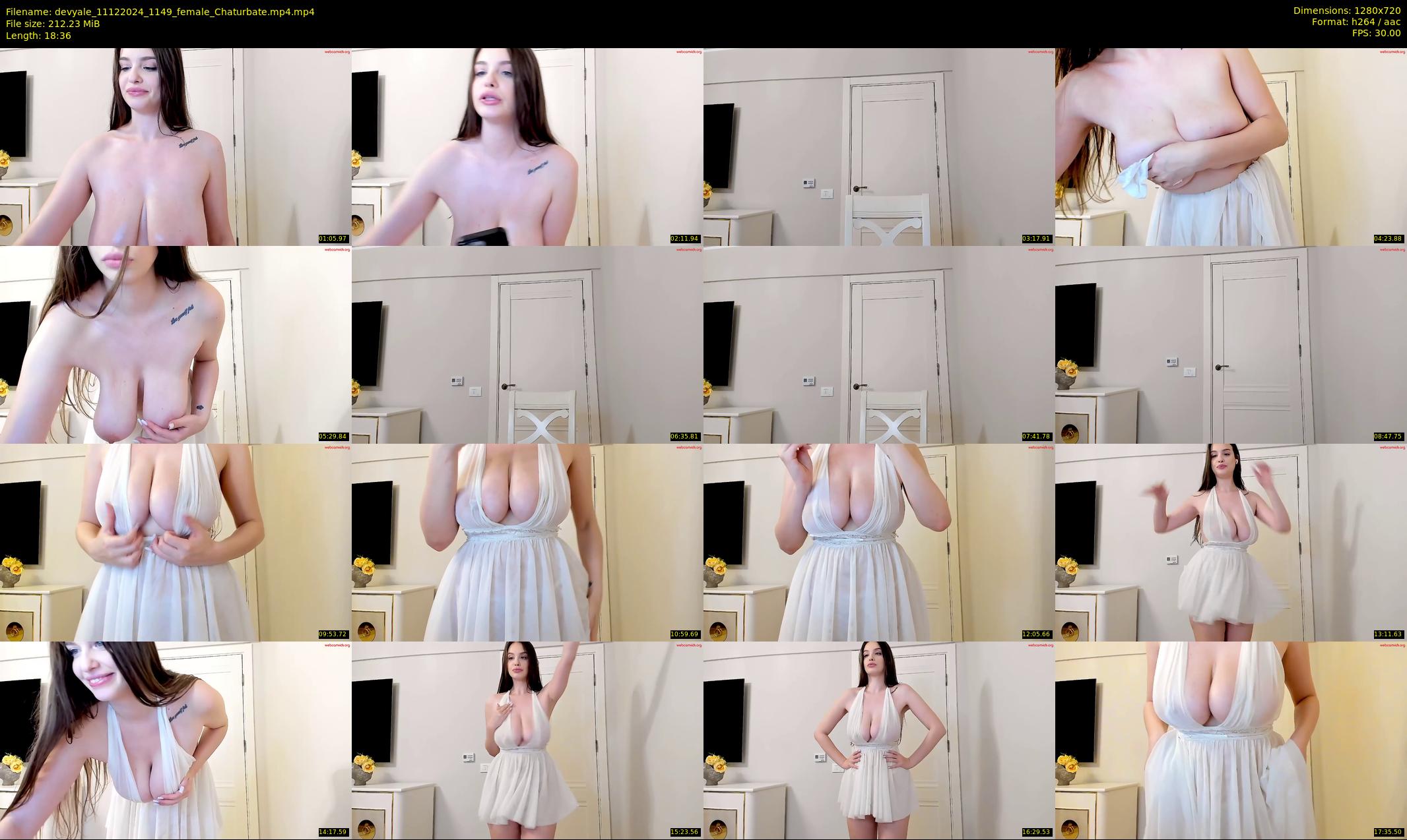 devyale — 19 minute Chaturbate female cam show recording, 720p, Dec 11, 2024