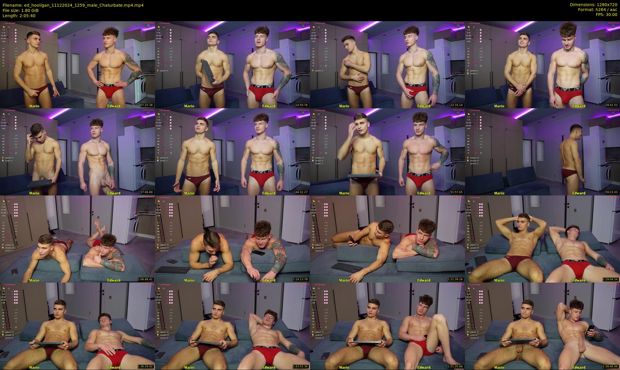ed_hooligan — 126 minute Chaturbate male cam show recording, 720p, Dec 11, 2024