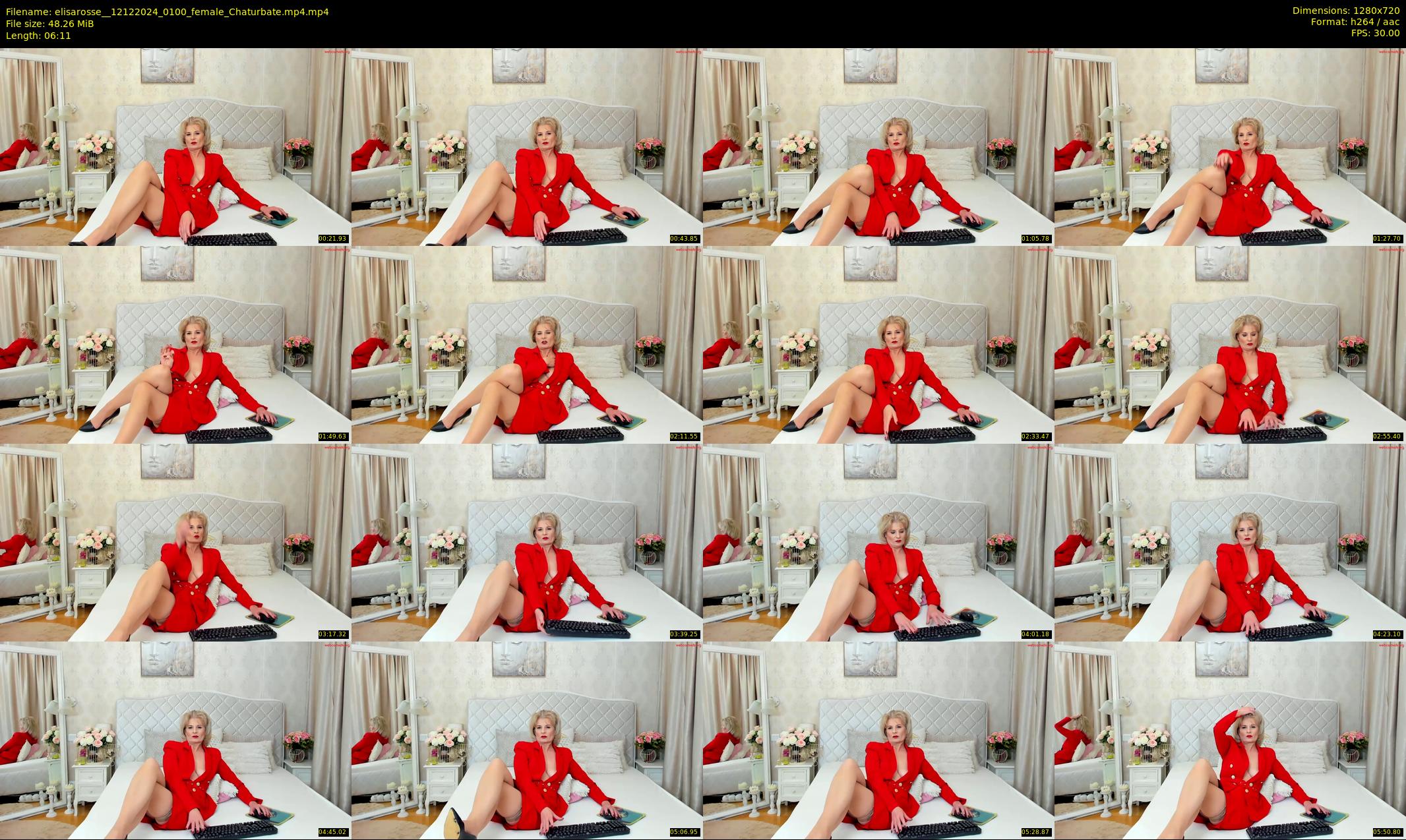 elisarosse_ — 7 minute Chaturbate female cam show recording, 720p, Dec 12, 2024