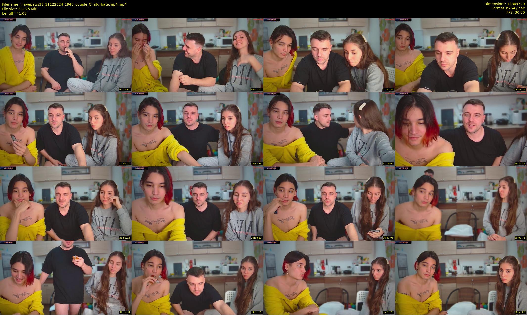 ihavepaws33 — 42 minute Chaturbate couple cam show recording, 720p, Dec 11, 2024