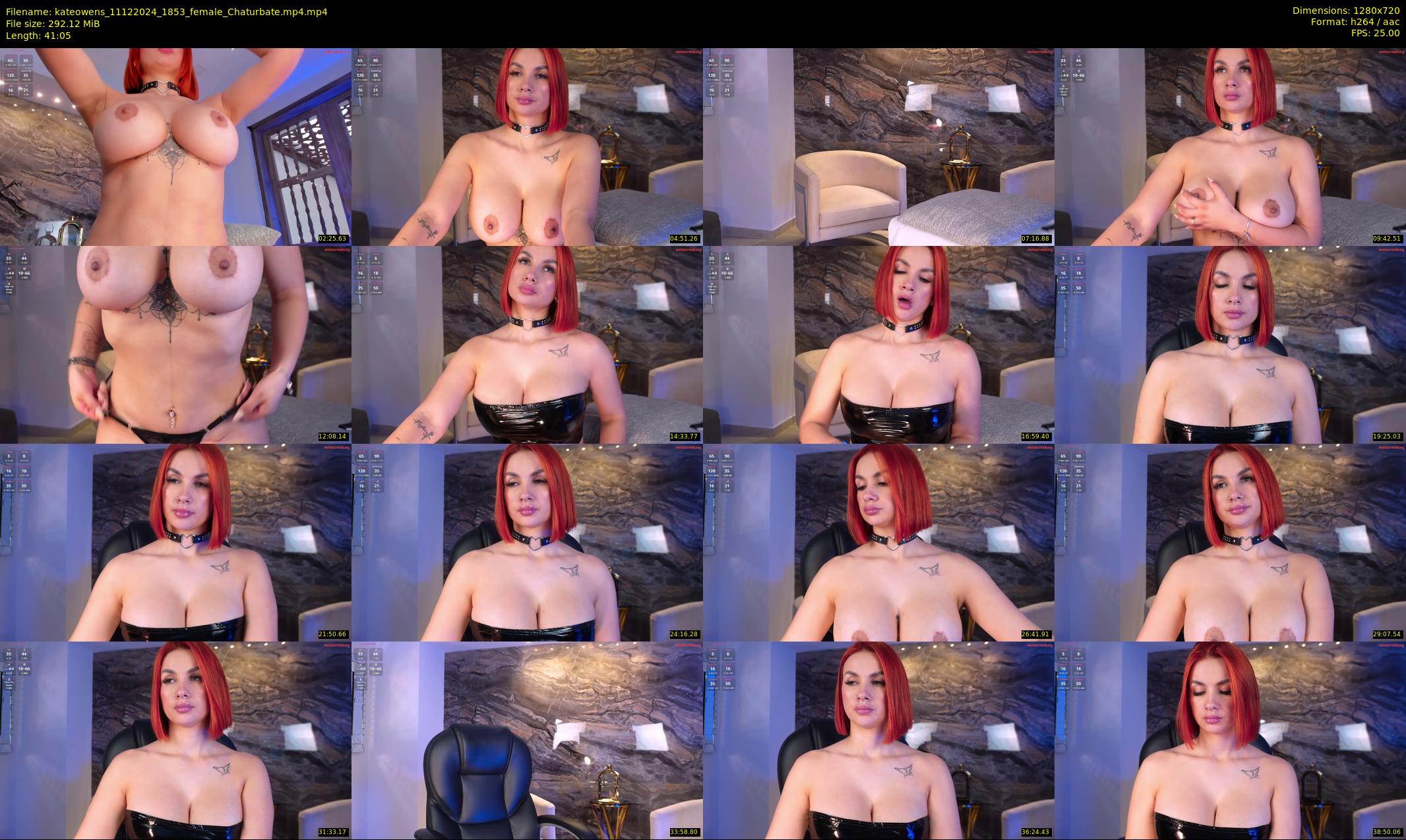 kateowens — 42 minute Chaturbate female cam show recording, 720p, Dec 11, 2024
