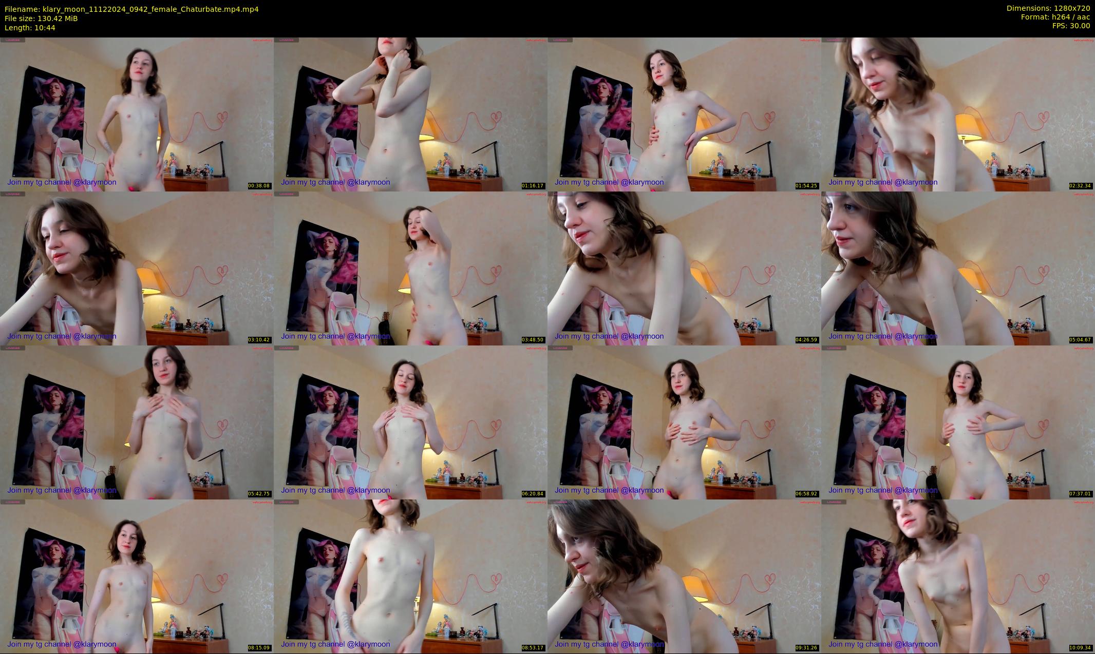 klary_moon — 11 minute Chaturbate female cam show recording, 720p, Dec 11, 2024