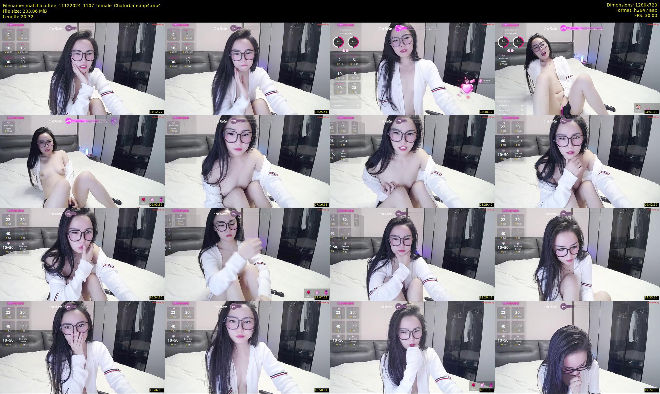 matchacoffee — 21 minute Chaturbate female cam show recording, 720p, Dec 11, 2024