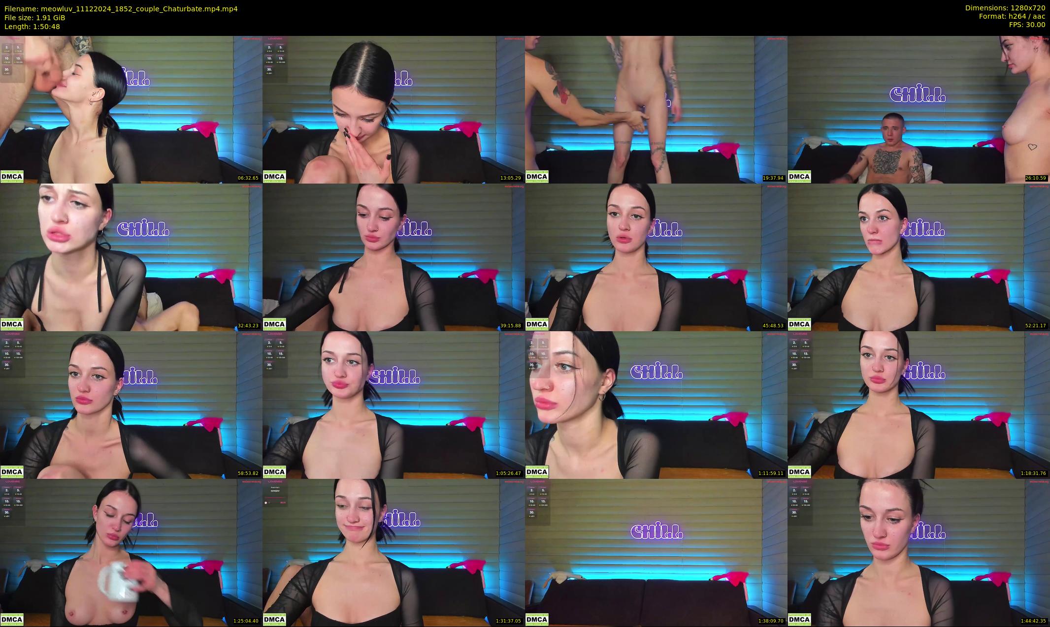 meowluv — 111 minute Chaturbate couple cam show recording, 720p, Dec 11, 2024
