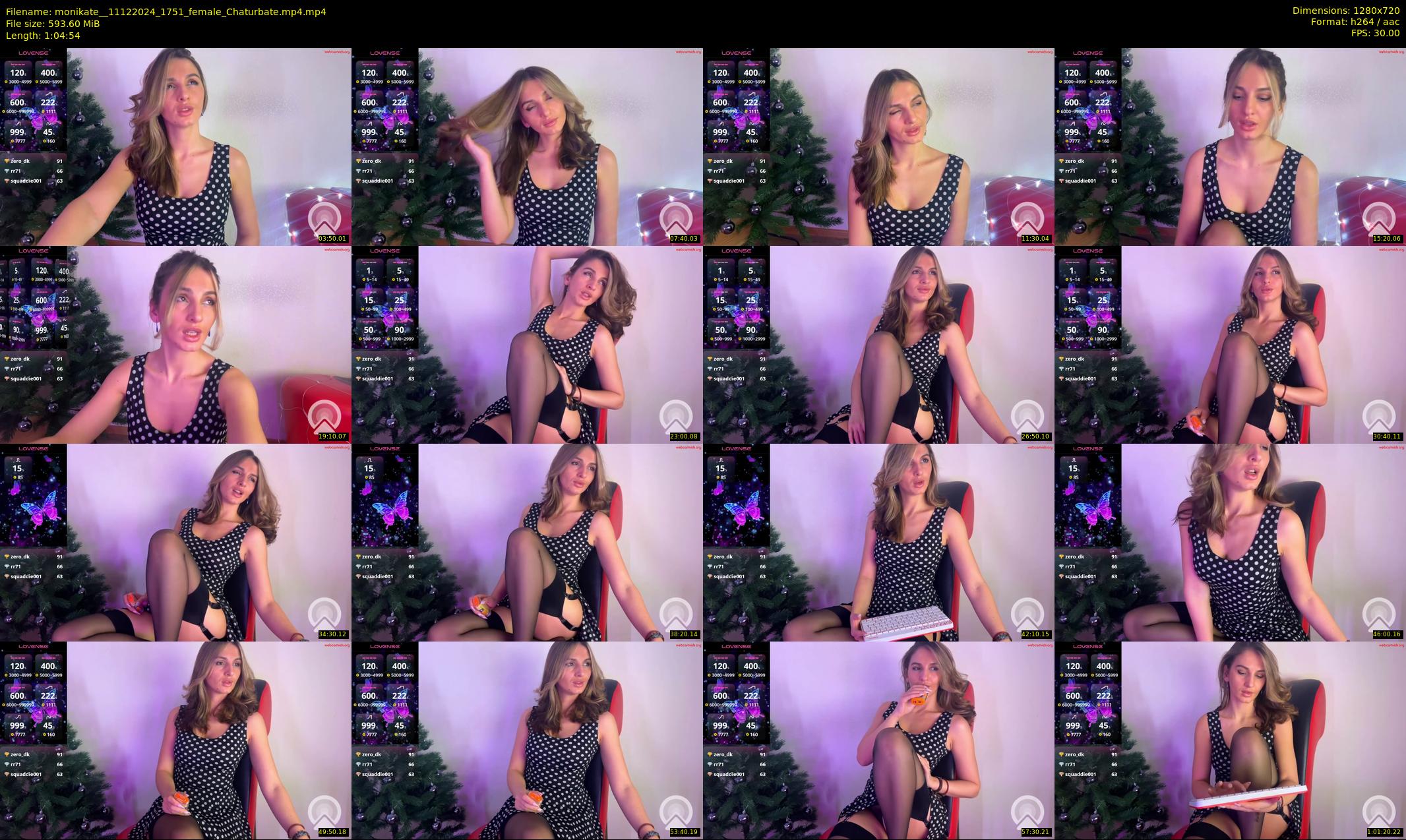 monikate_ — 65 minute Chaturbate couple cam show recording, 720p, Dec 11, 2024