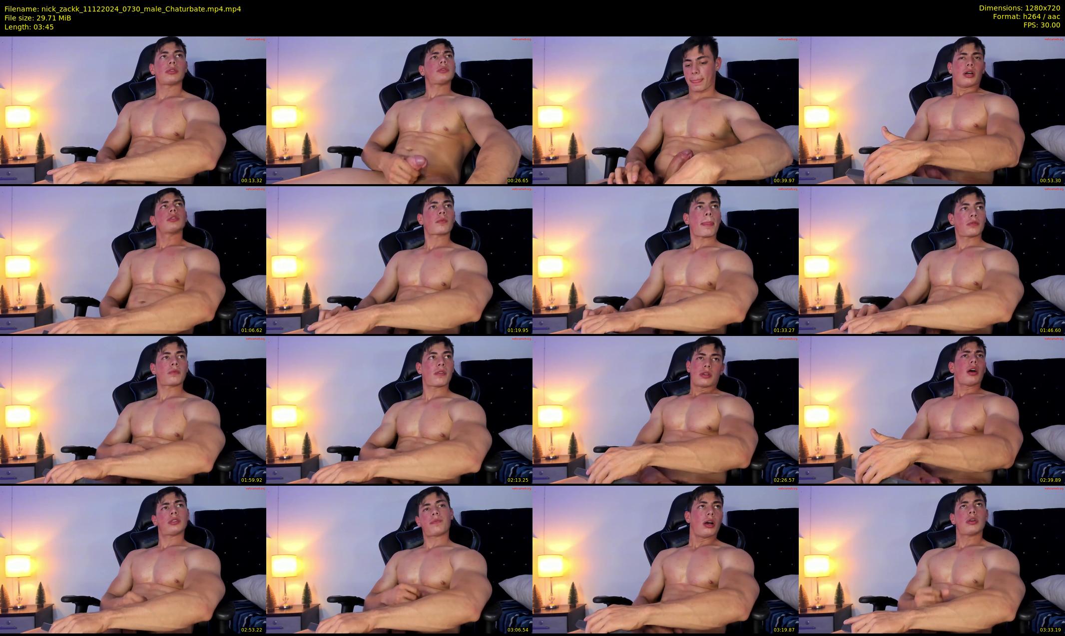 nick_zackk — 4 minute Chaturbate male cam show recording, 720p, Dec 11, 2024