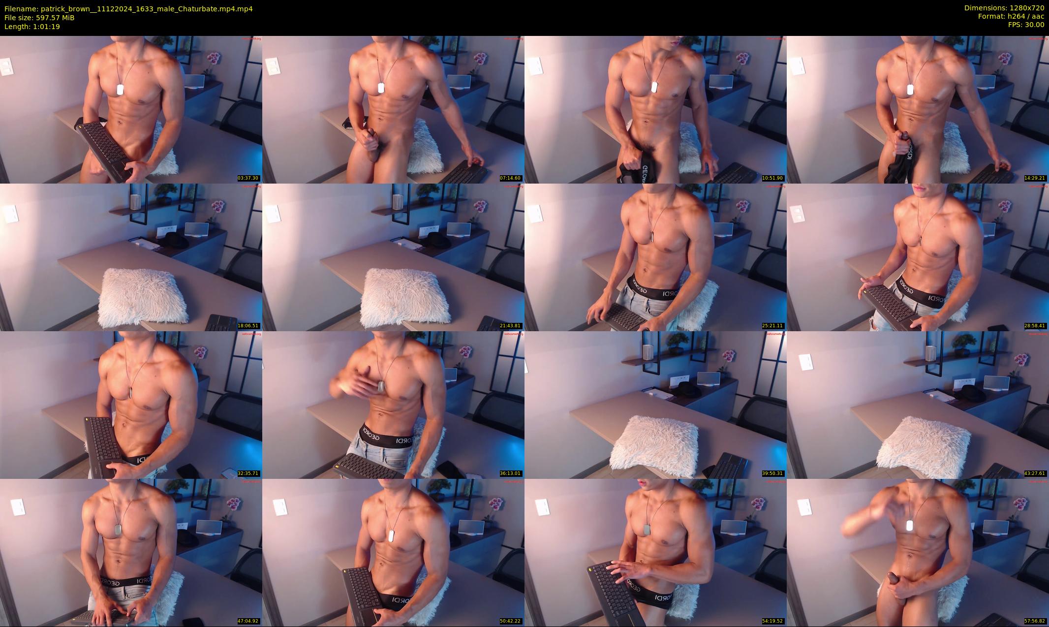 patrick_brown_ — 62 minute Chaturbate male cam show recording, 720p, Dec 11, 2024