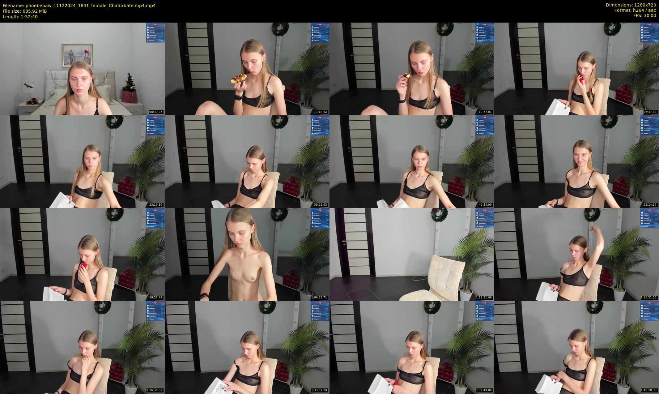 phoebepaw — 113 minute Chaturbate female cam show recording, 720p, Dec 11, 2024