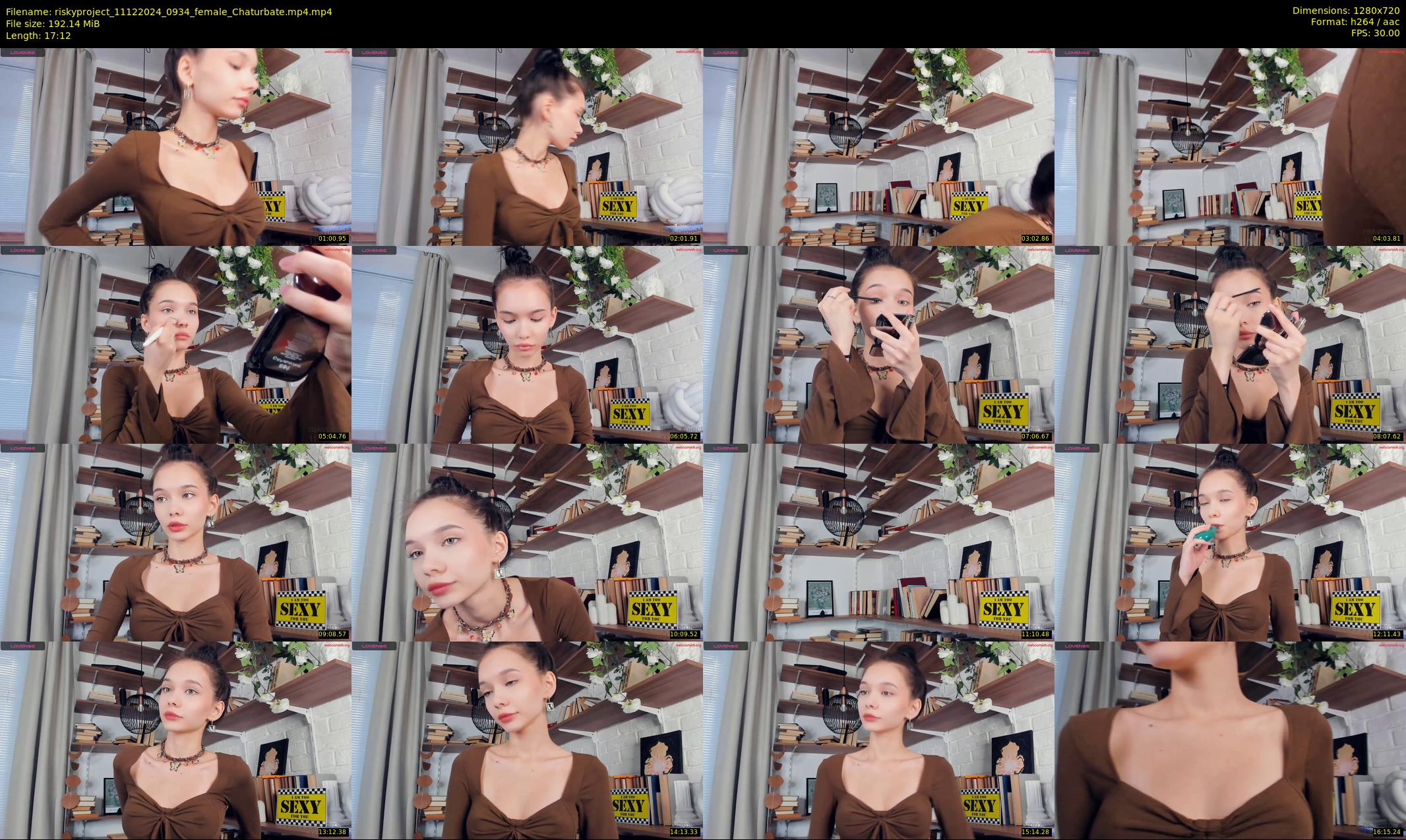 riskyproject — 18 minute Chaturbate couple cam show recording, 720p, Dec 11, 2024