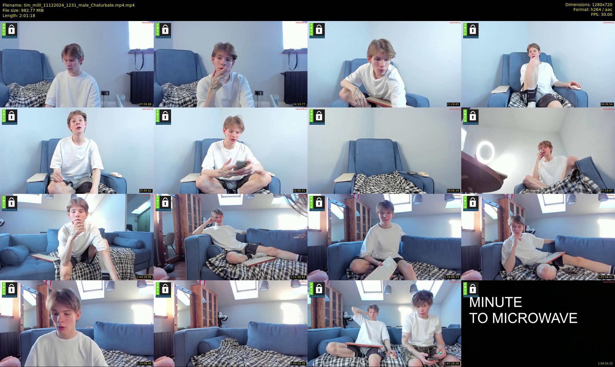 tim_milll — 122 minute Chaturbate male cam show recording, 720p, Dec 11, 2024