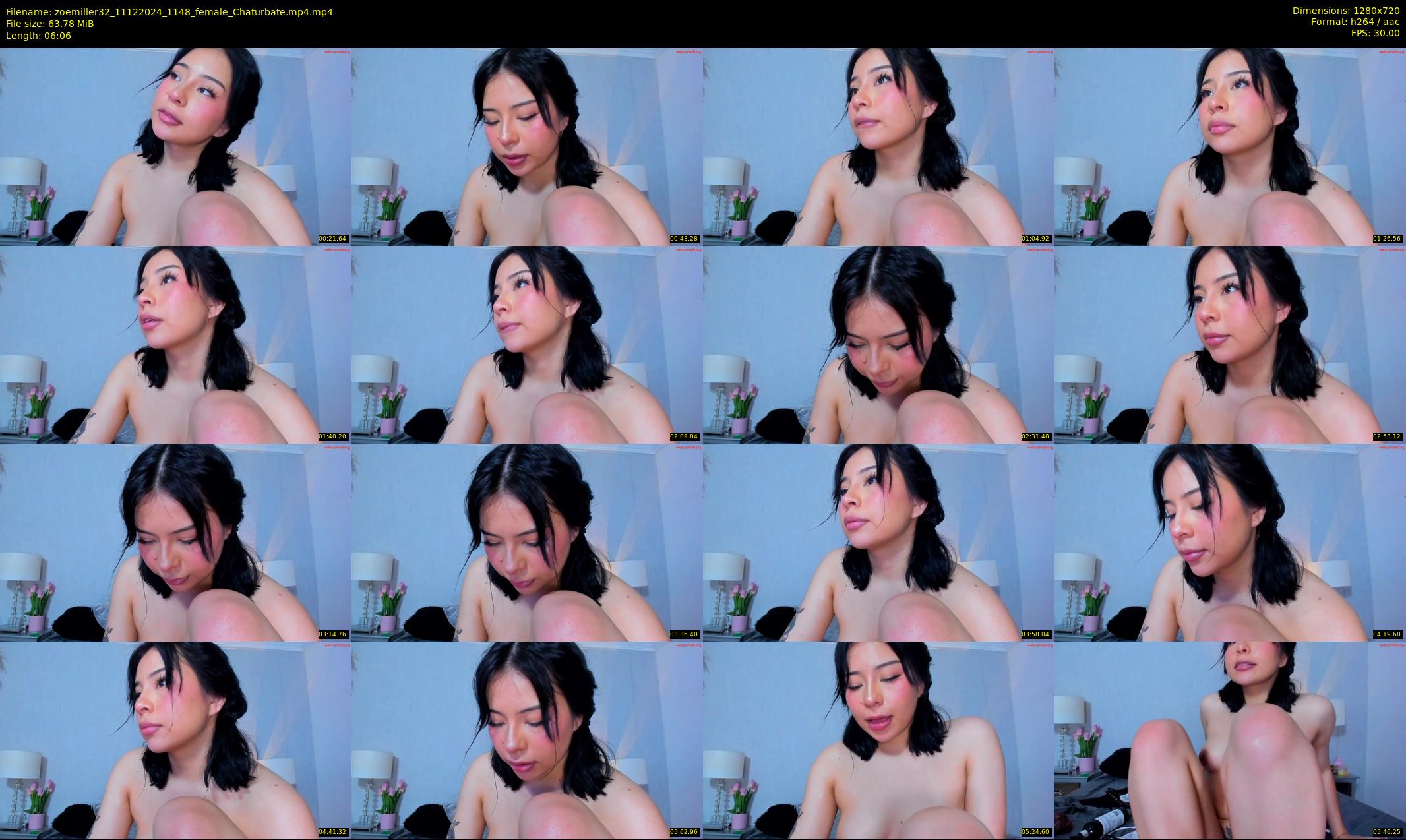 zoemiller32 — 7 minute Chaturbate female cam show recording, 720p, Dec 11, 2024