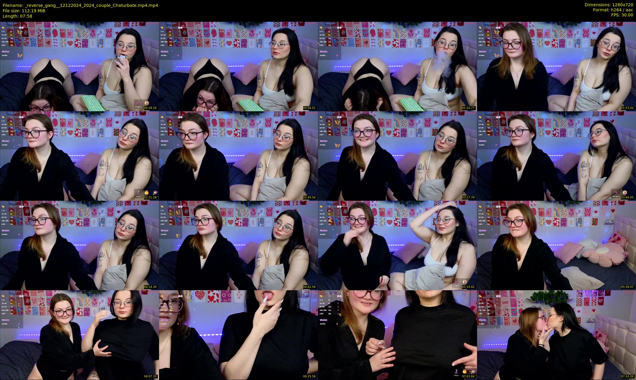 _reverse_gang_ — 8 minute Chaturbate couple cam show recording, 720p, Dec 12, 2024