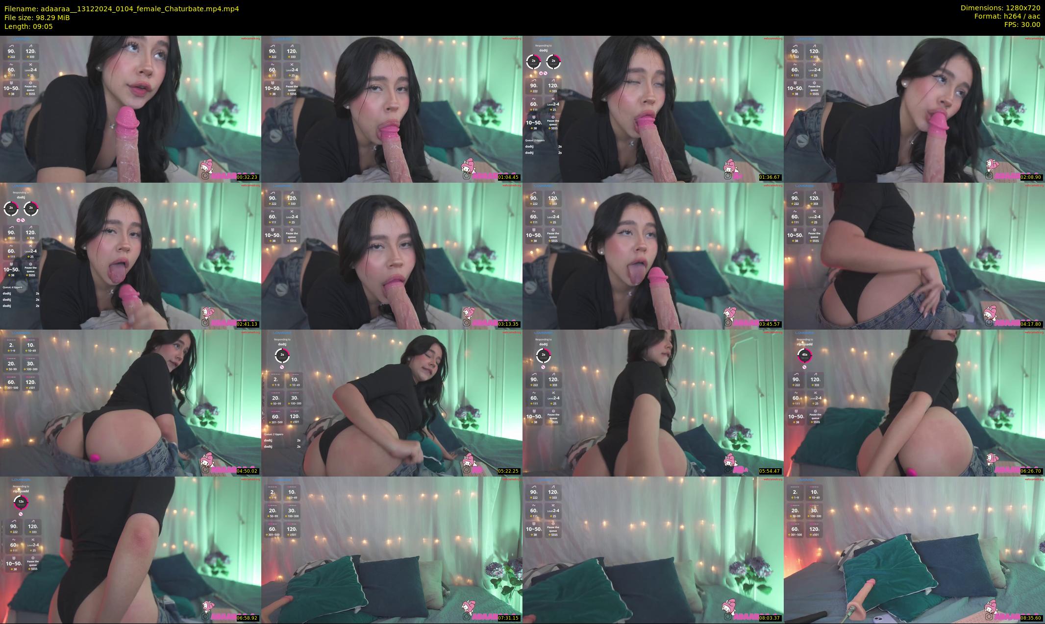 adaaraa_ — 10 minute Chaturbate female cam show recording, 720p, Dec 13, 2024