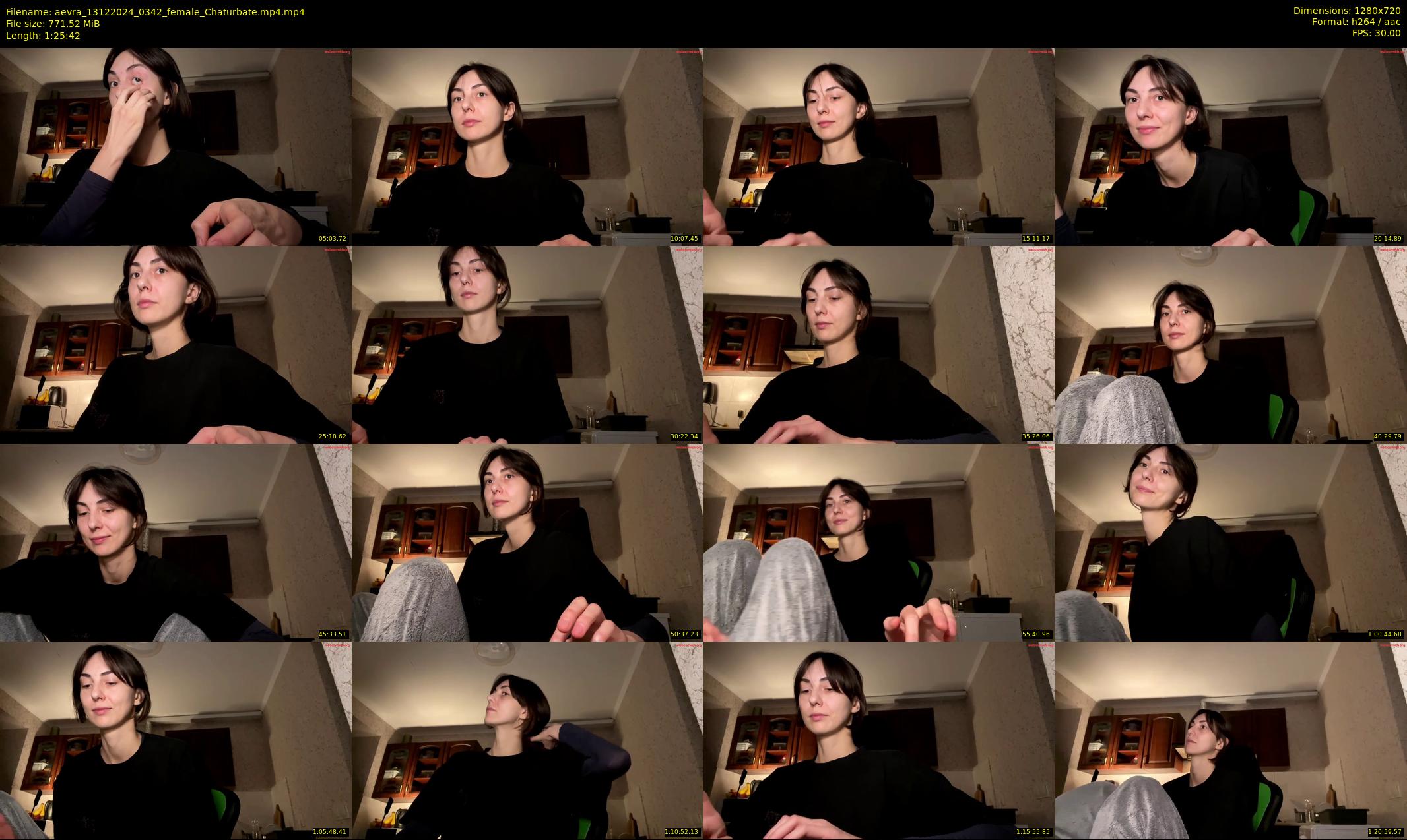 aevra — 86 minute Chaturbate female cam show recording, 720p, Dec 13, 2024