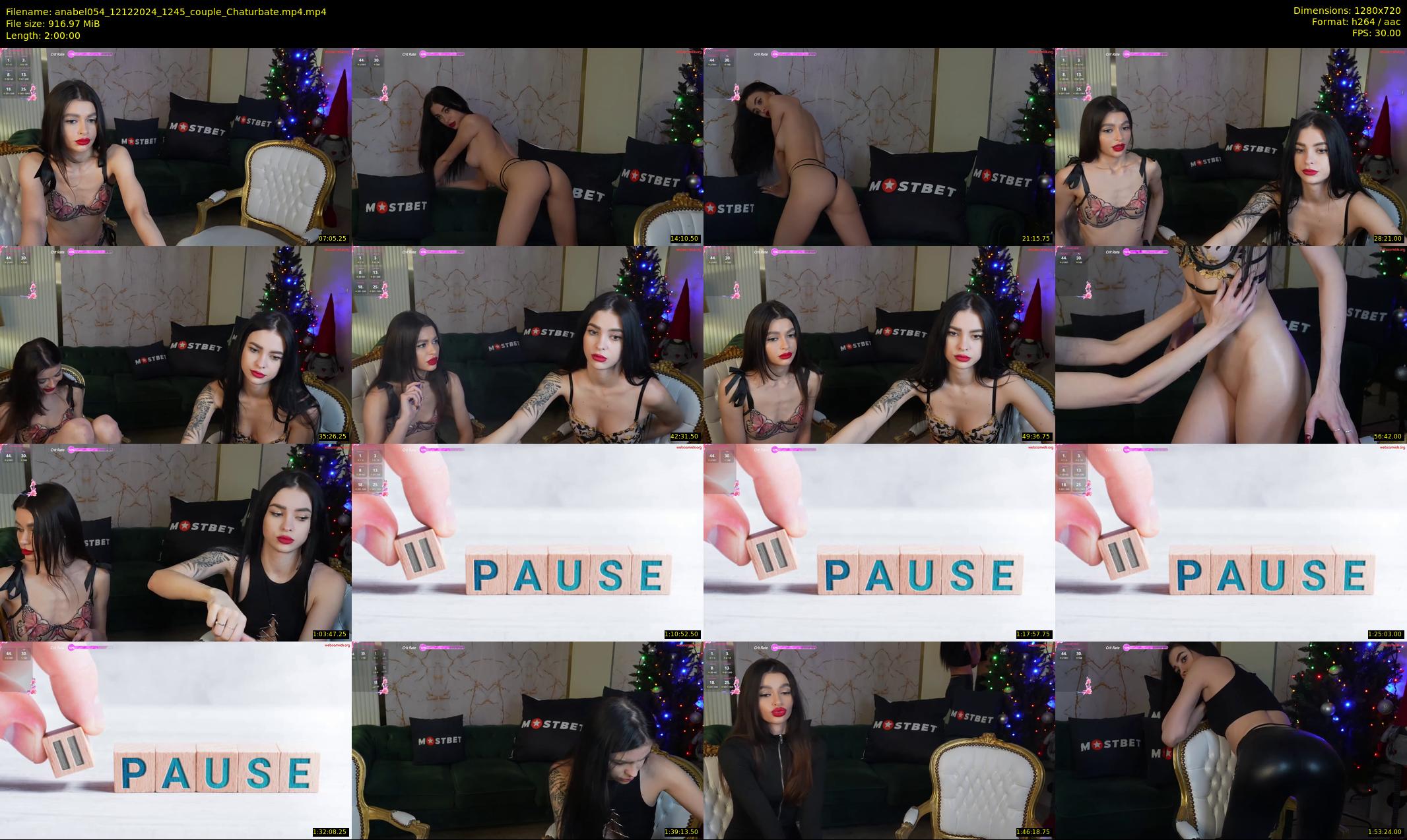 anabel054 — 120 minute Chaturbate female cam show recording, 720p, Dec 12, 2024