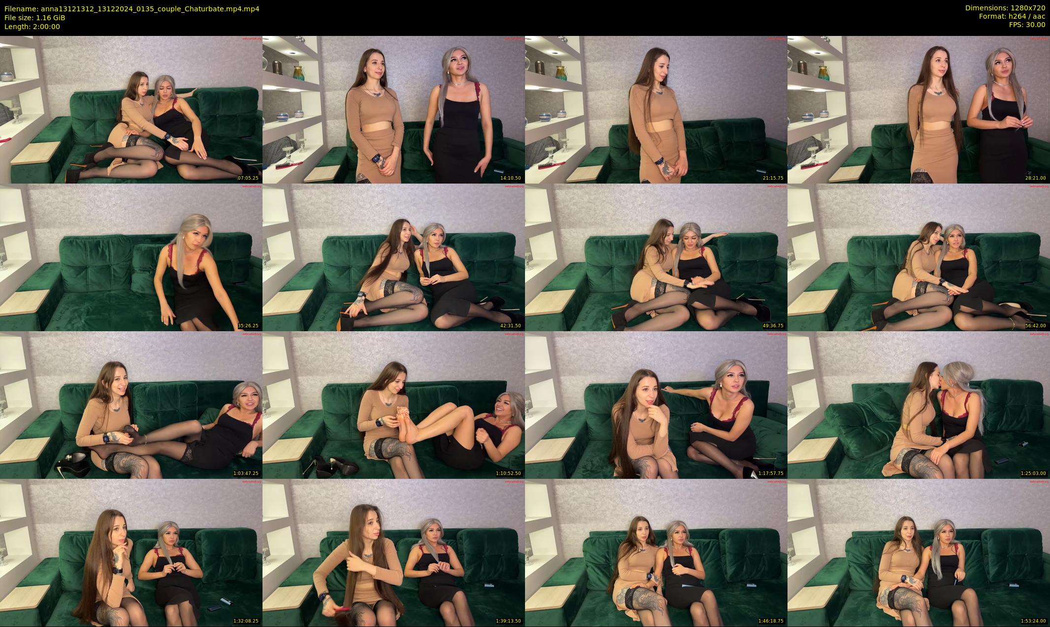 anna13121312 — 120 minute Chaturbate couple cam show recording, 720p, Dec 13, 2024