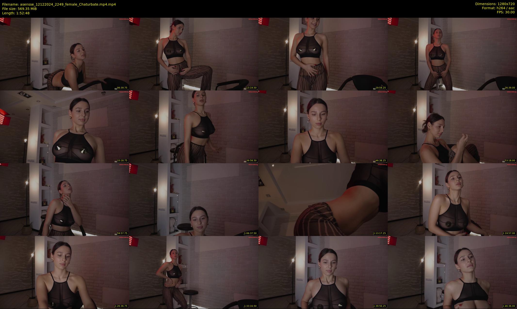 asensse — 113 minute Chaturbate female cam show recording, 720p, Dec 12, 2024