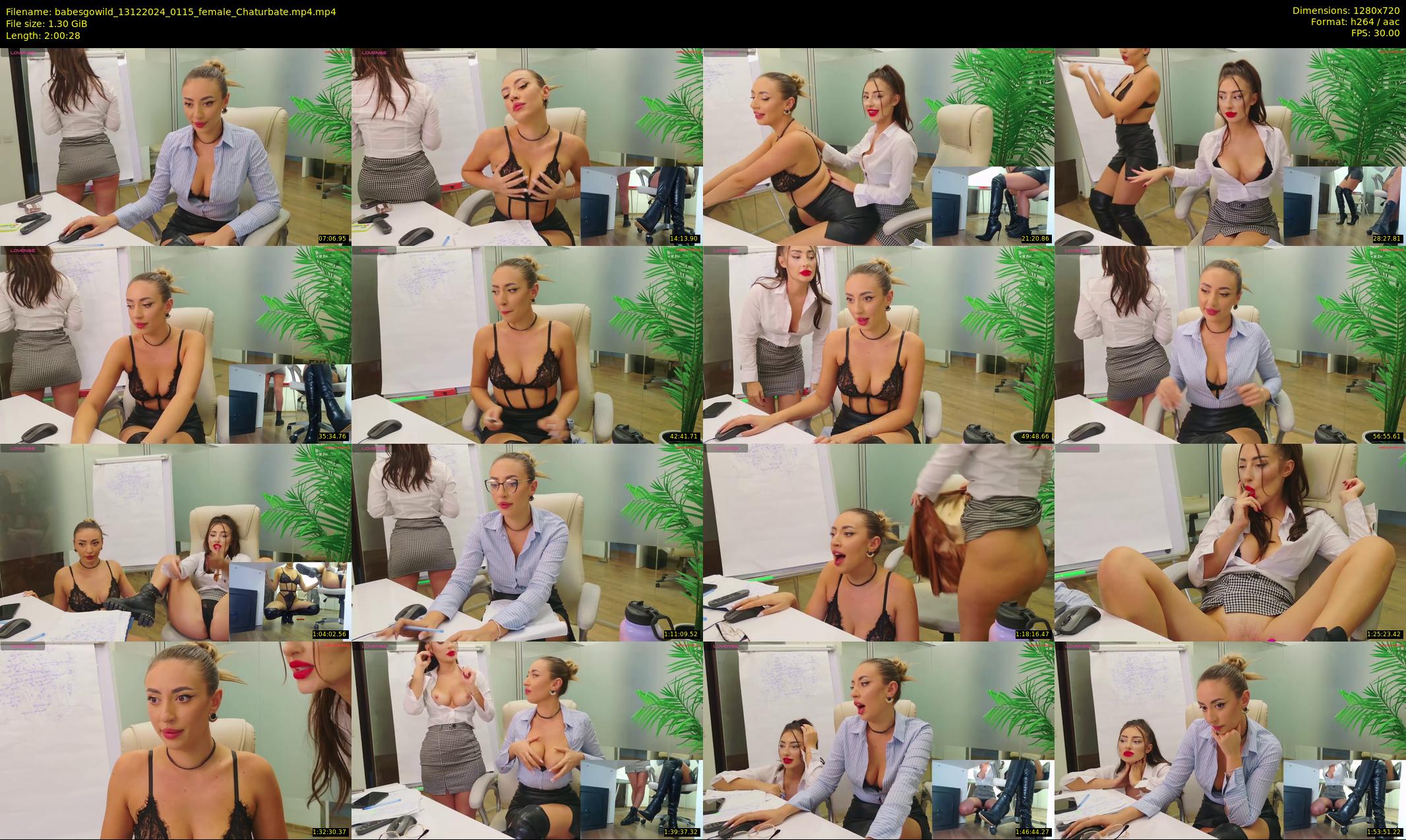 babesgowild — 121 minute Chaturbate couple cam show recording, 720p, Dec 13, 2024