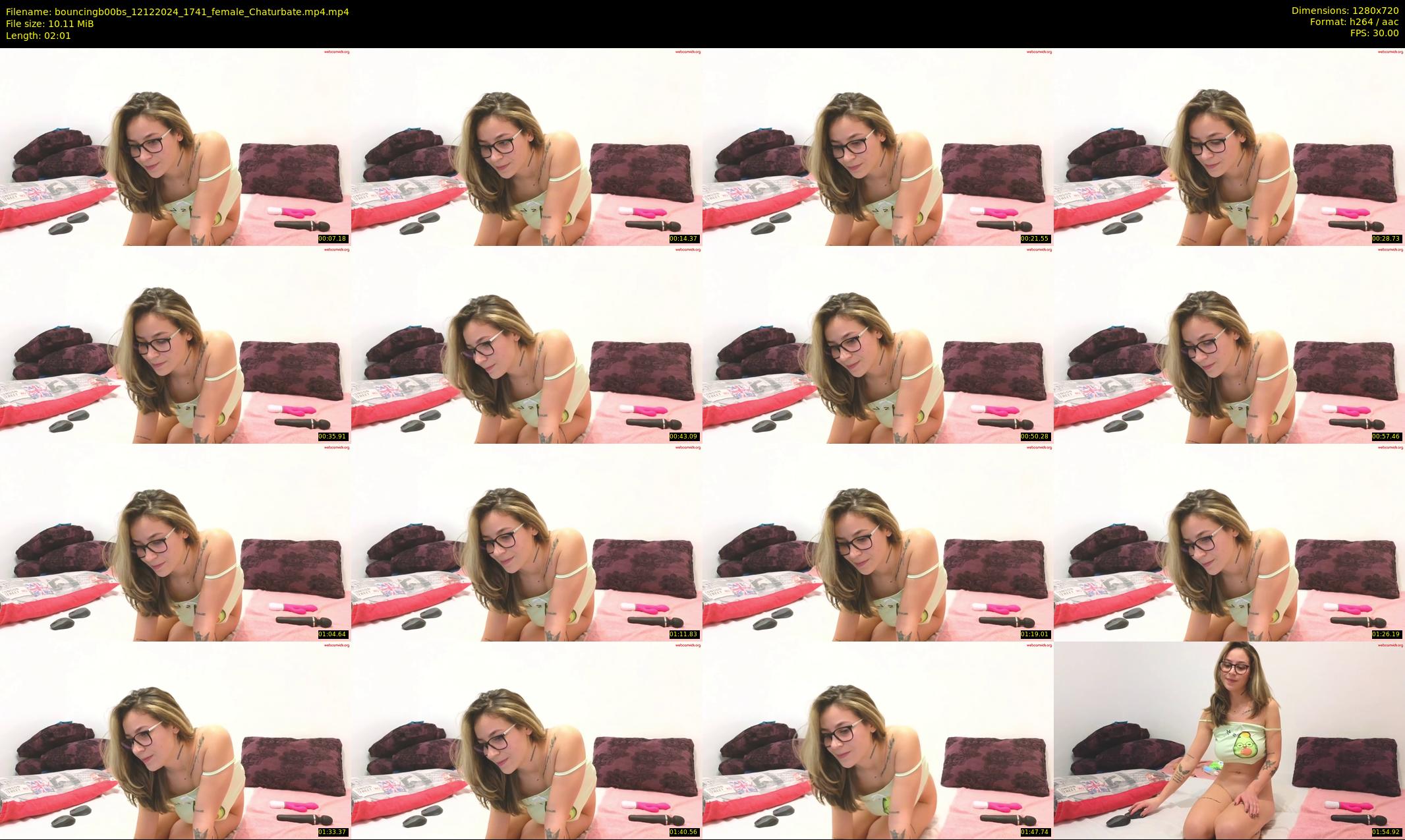 bouncingb00bs — 3 minute Chaturbate female cam show recording, 720p, Dec 12, 2024