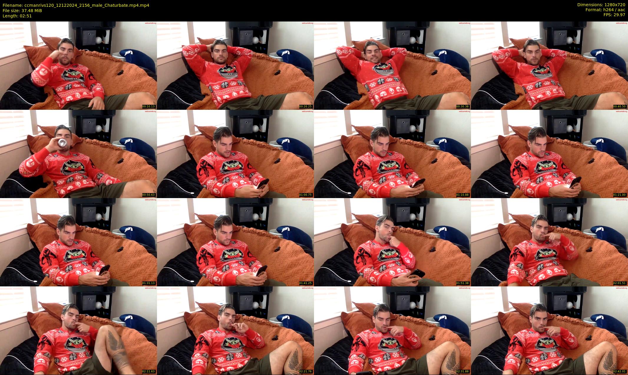 ccmanrivs120 — 3 minute Chaturbate male cam show recording, 720p, Dec 12, 2024