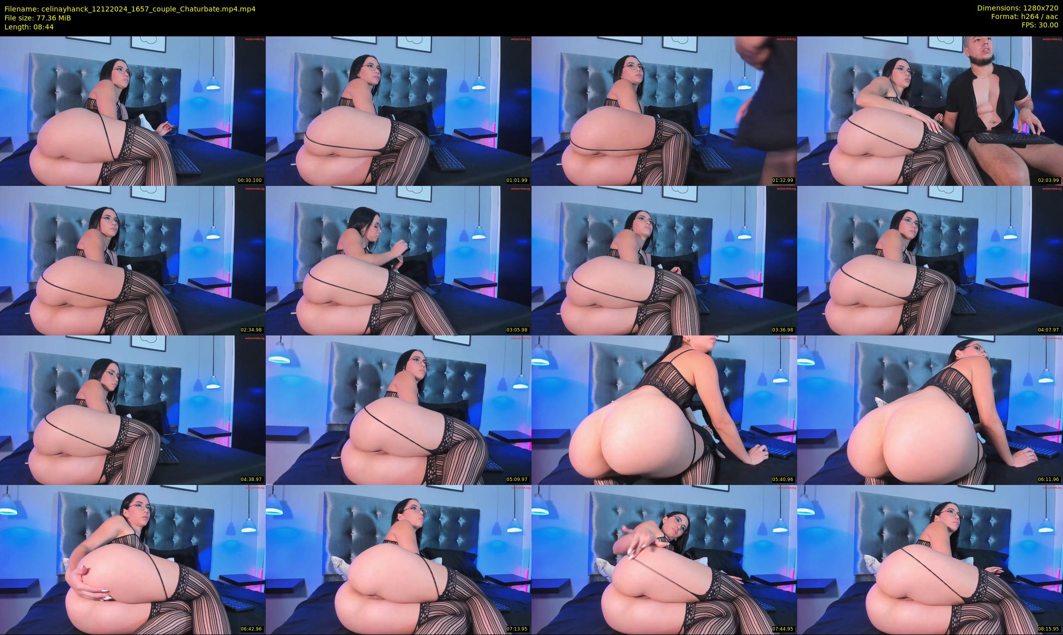 celinayhanck — 9 minute Chaturbate couple cam show recording, 720p, Dec 12, 2024