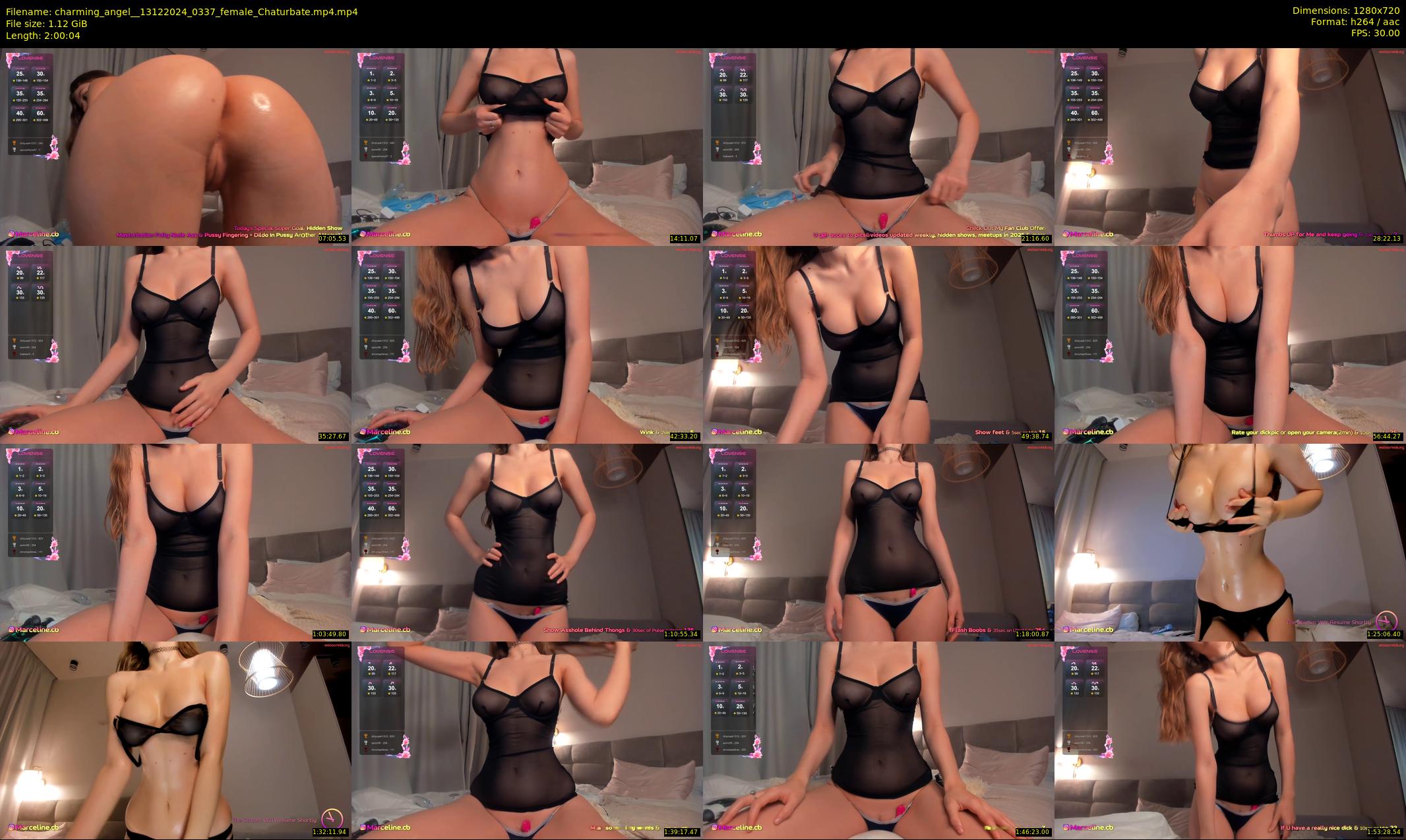 charming_angel_ — 121 minute Chaturbate female cam show recording, 720p, Dec 13, 2024