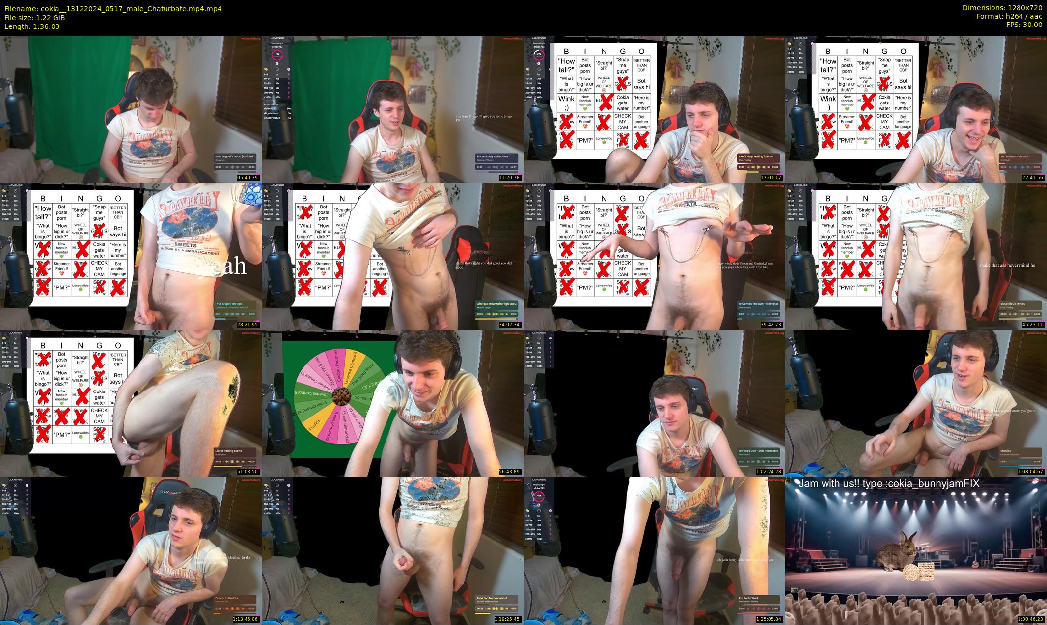 cokia_ — 97 minute Chaturbate male cam show recording, 720p, Dec 13, 2024