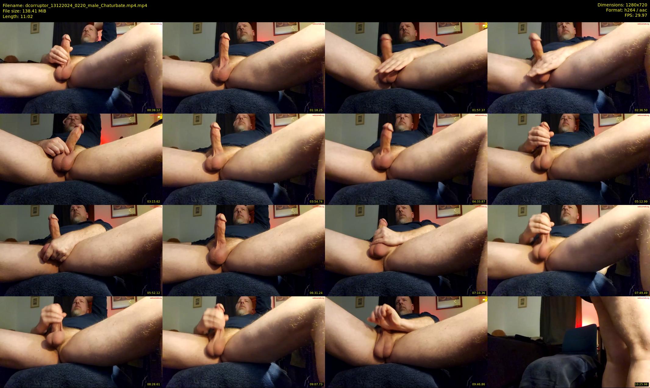 dcorruptor — 12 minute Chaturbate male cam show recording, 720p, Dec 13, 2024