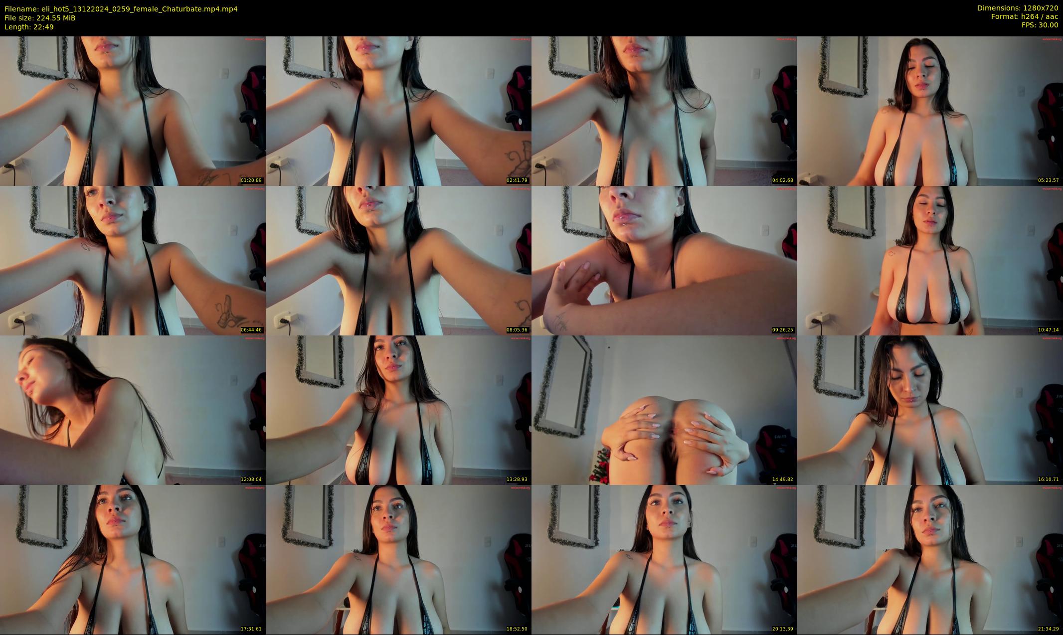 eli_hot5 — 23 minute Chaturbate female cam show recording, 720p, Dec 13, 2024