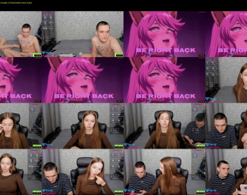 eshcka — 121 minute Chaturbate couple cam show recording, 720p, Dec 13, 2024