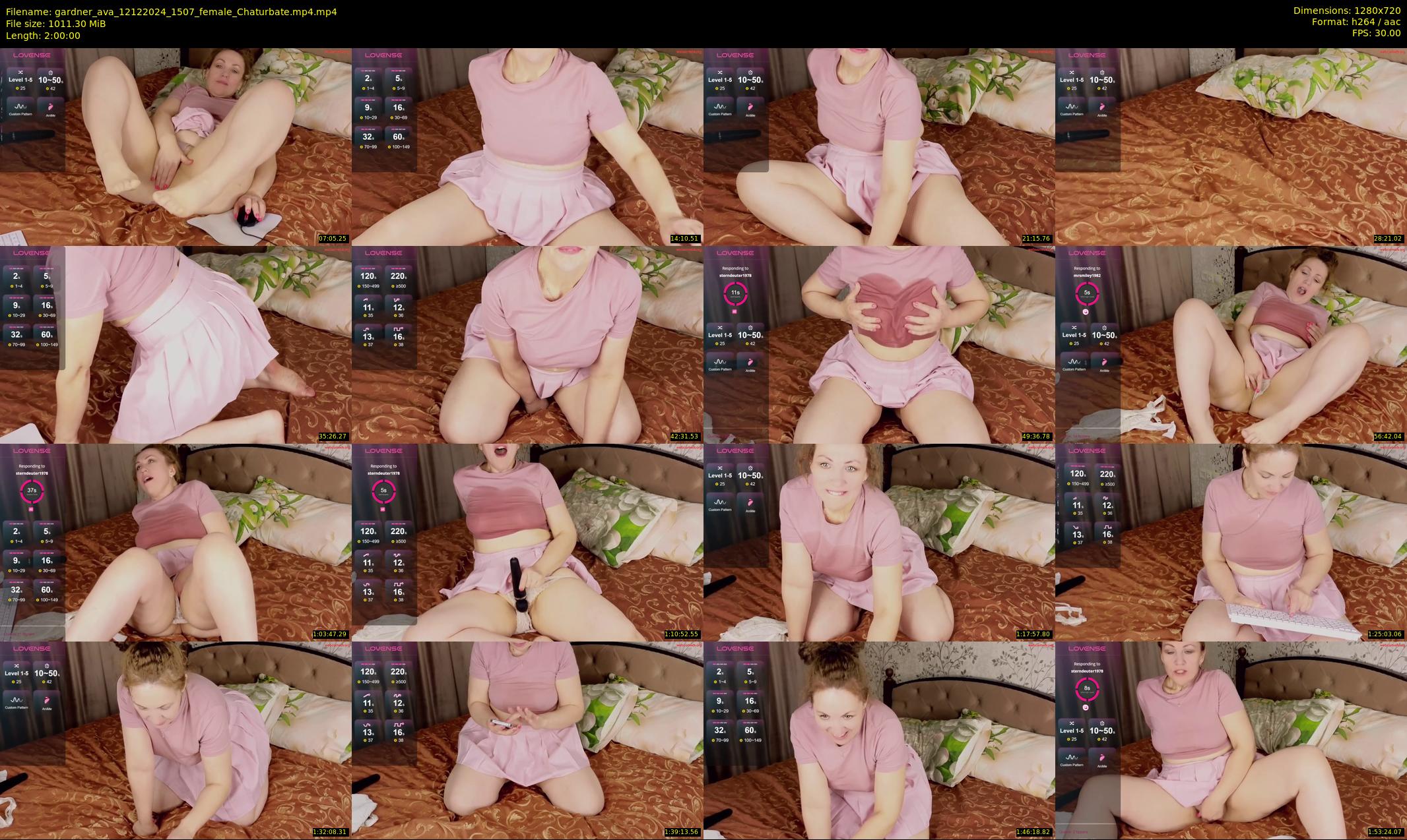gardner_ava — 120 minute Chaturbate female cam show recording, 720p, Dec 12, 2024