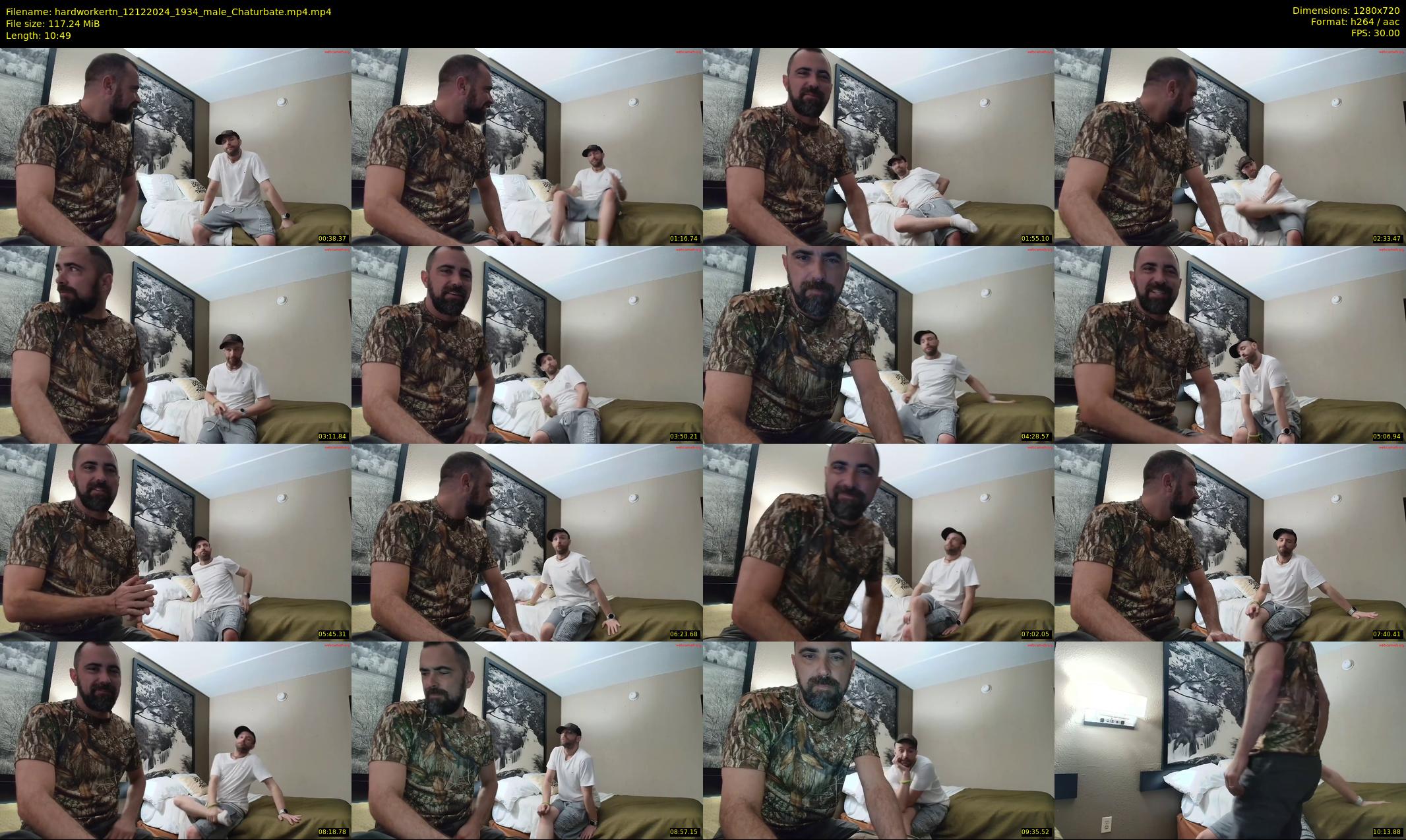 hardworkertn — 11 minute Chaturbate male cam show recording, 720p, Dec 12, 2024