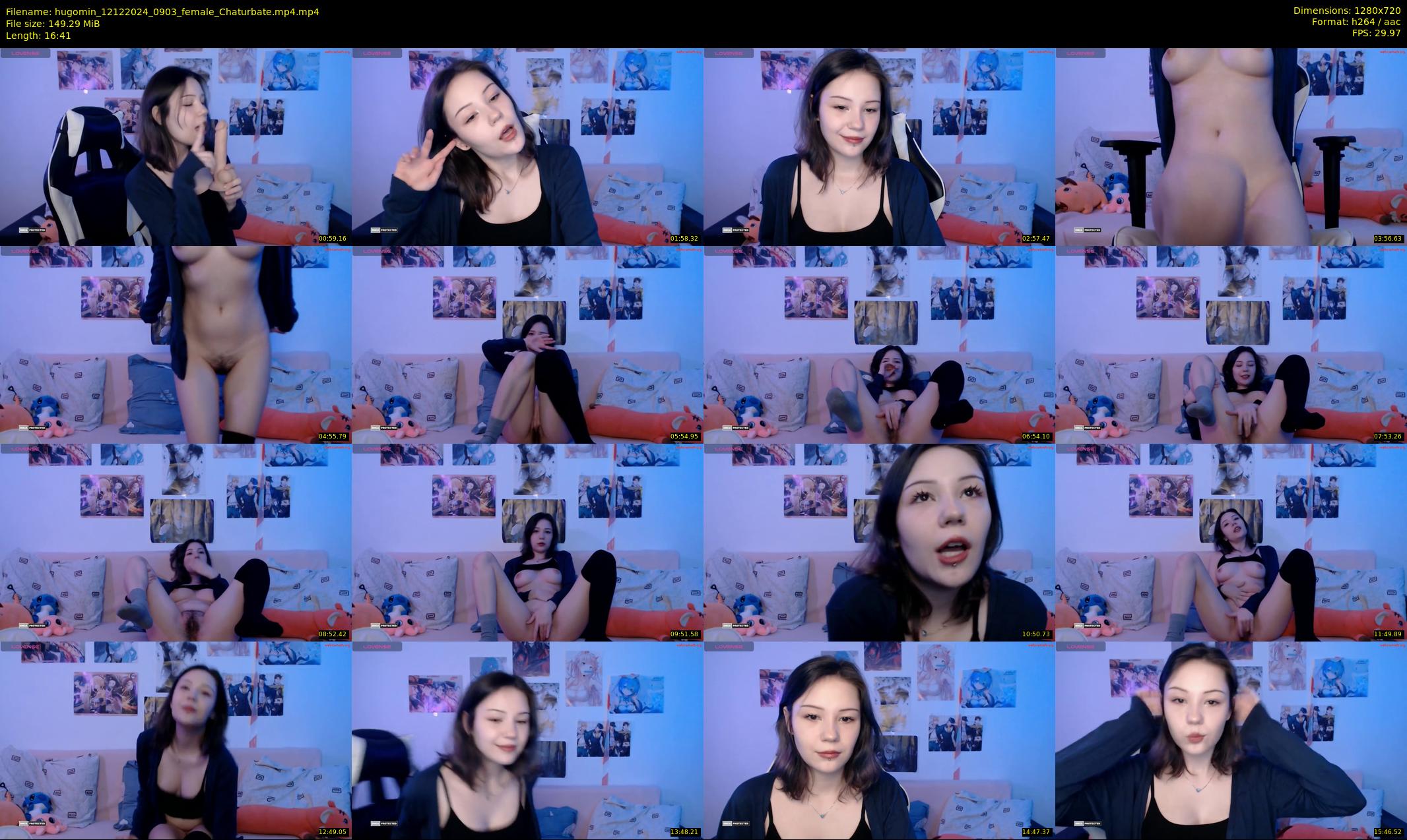 hugomin — 17 minute Chaturbate female cam show recording, 720p, Dec 12, 2024