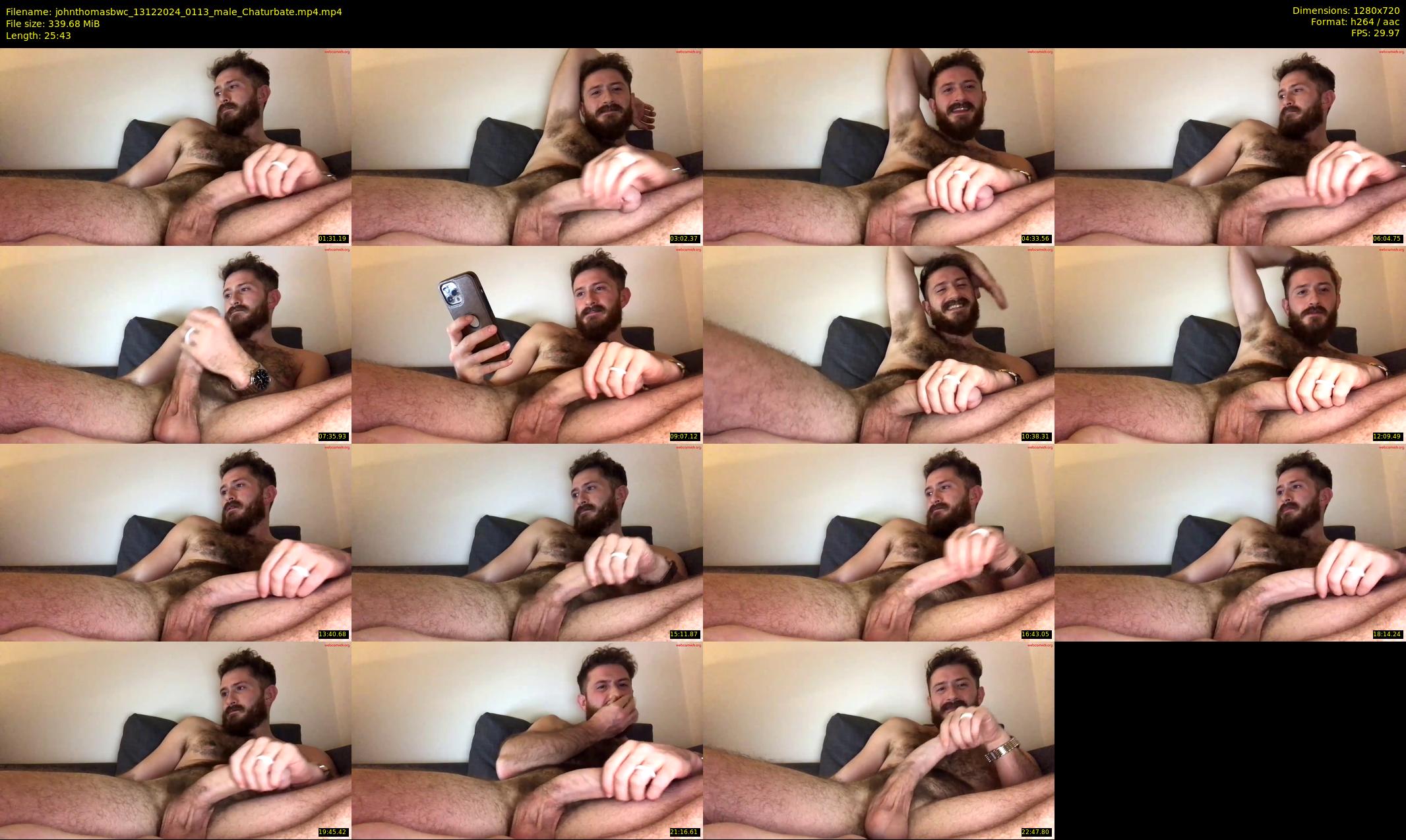 johnthomasbwc — 26 minute Chaturbate male cam show recording, 720p, Dec 13, 2024
