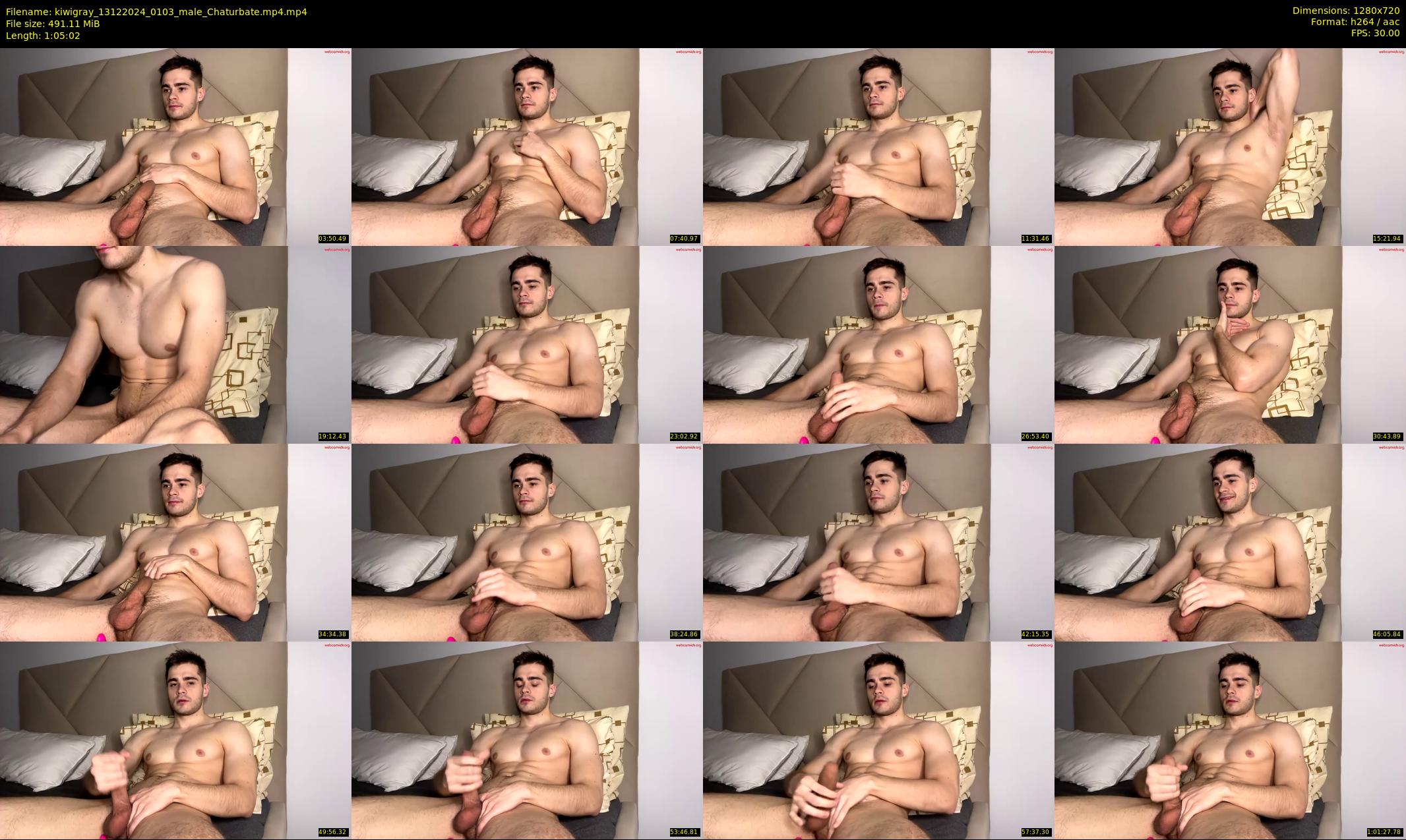 kiwigray — 66 minute Chaturbate male cam show recording, 720p, Dec 13, 2024