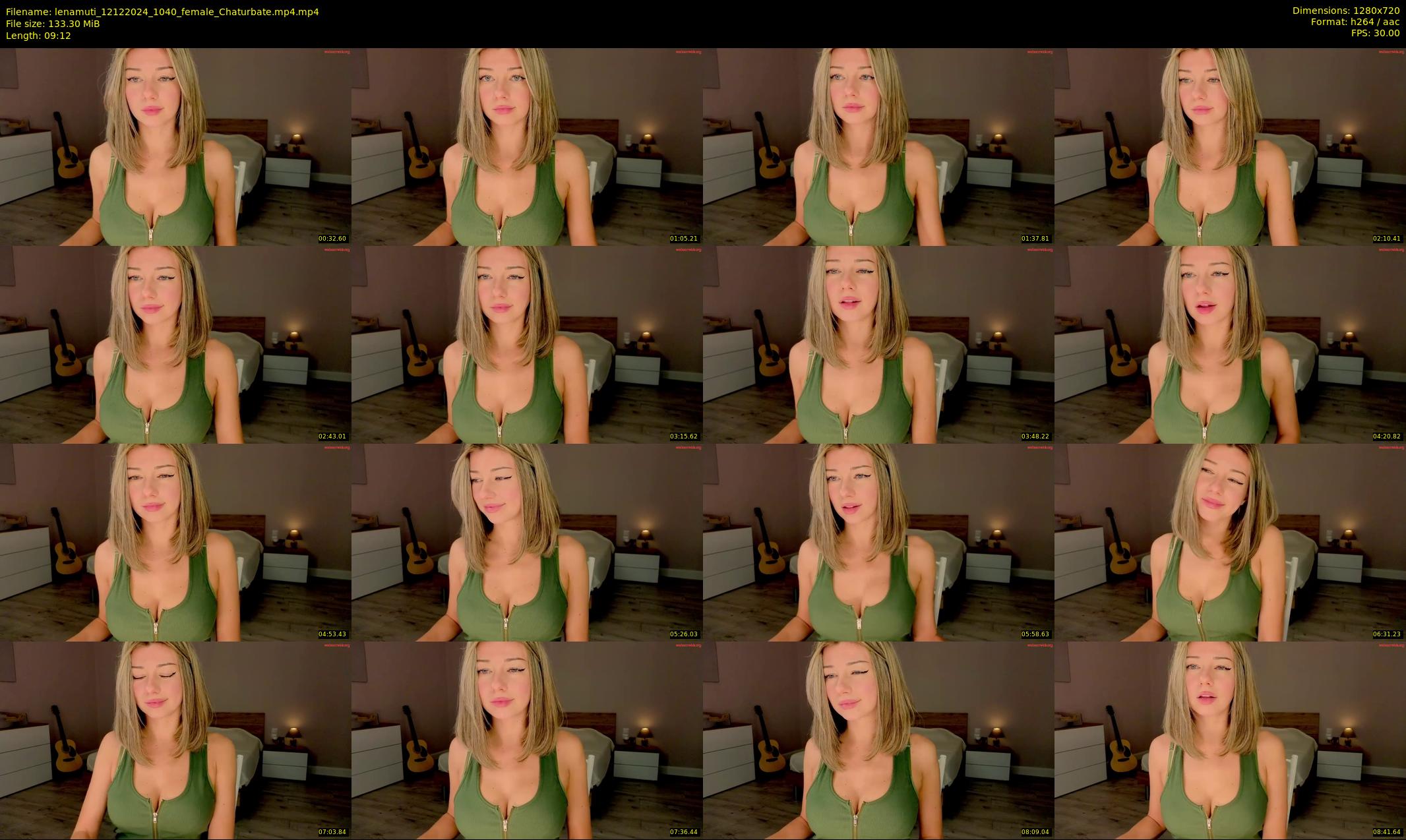 lenamuti — 10 minute Chaturbate female cam show recording, 720p, Dec 12, 2024