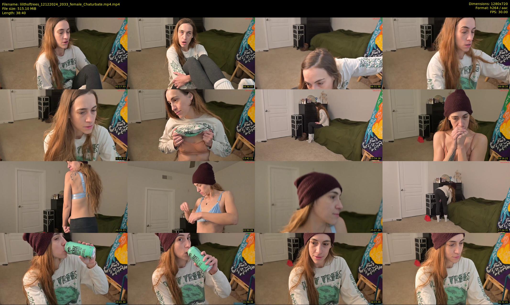 lilithoftrees — 39 minute Chaturbate female cam show recording, 720p, Dec 12, 2024
