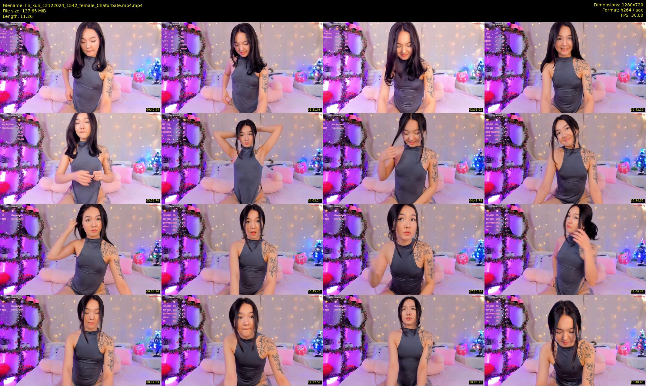 lin_kun — 12 minute Chaturbate female cam show recording, 720p, Dec 12, 2024