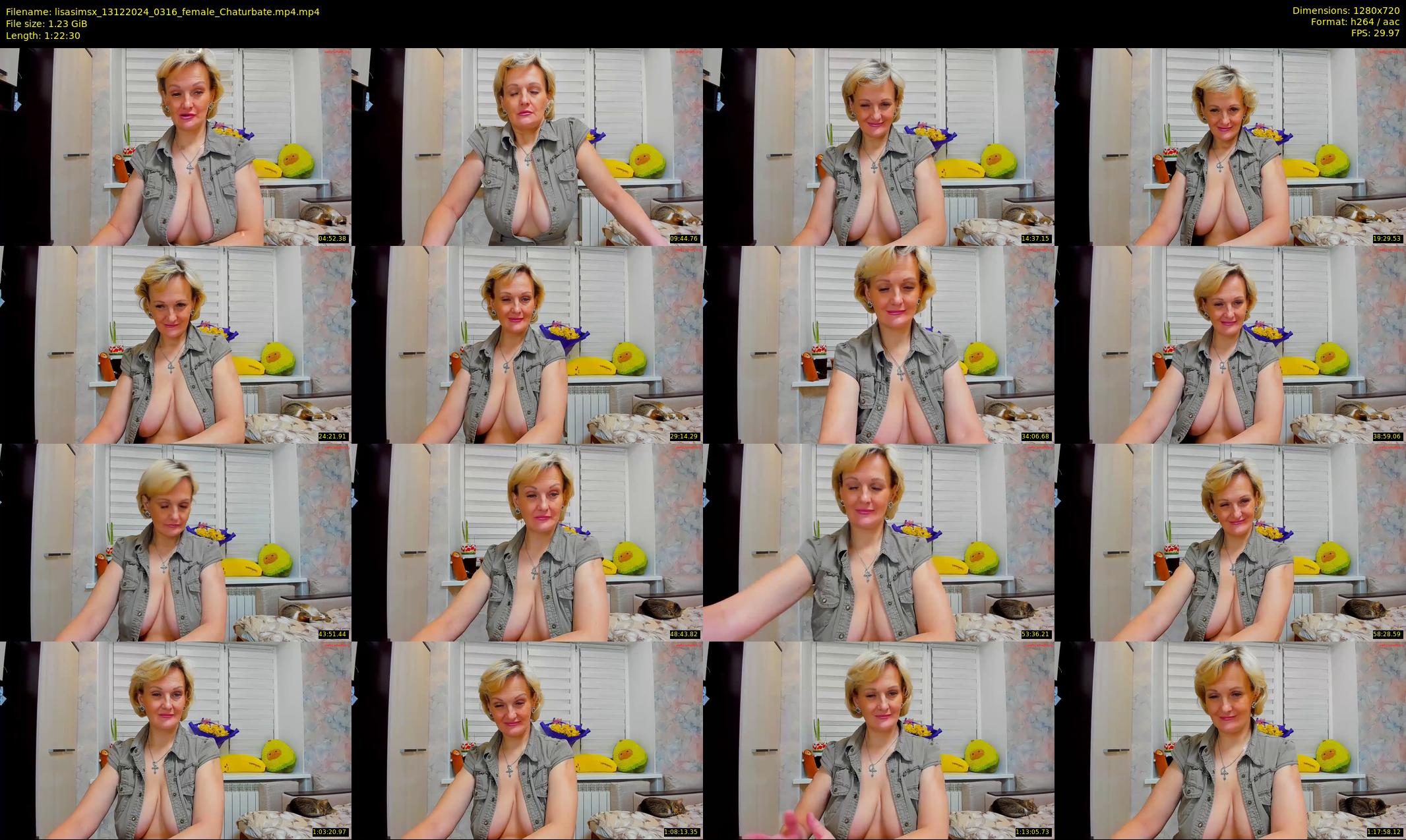 lisasimsx — 83 minute Chaturbate female cam show recording, 720p, Dec 13, 2024