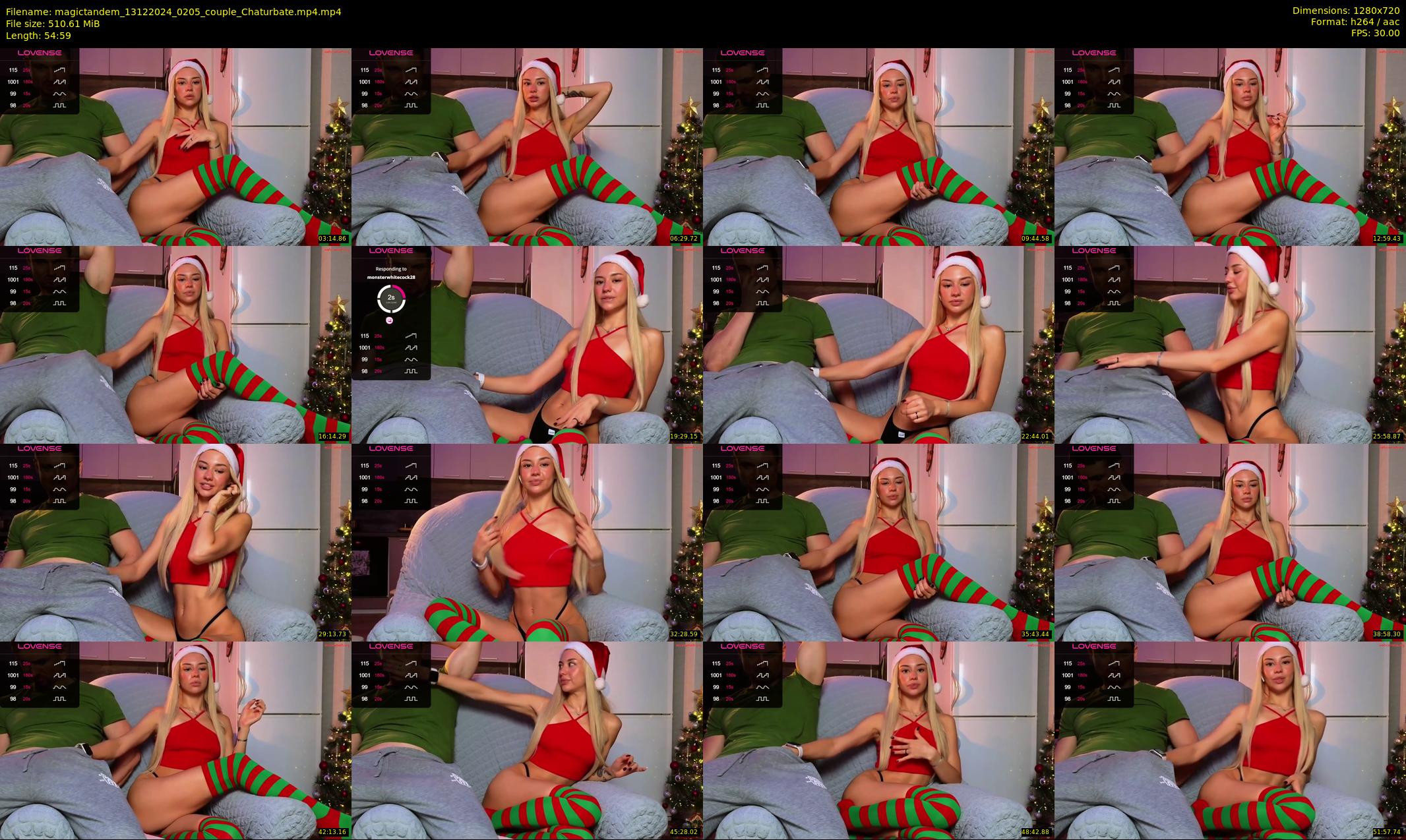 magictandem — 55 minute Chaturbate couple cam show recording, 720p, Dec 13, 2024