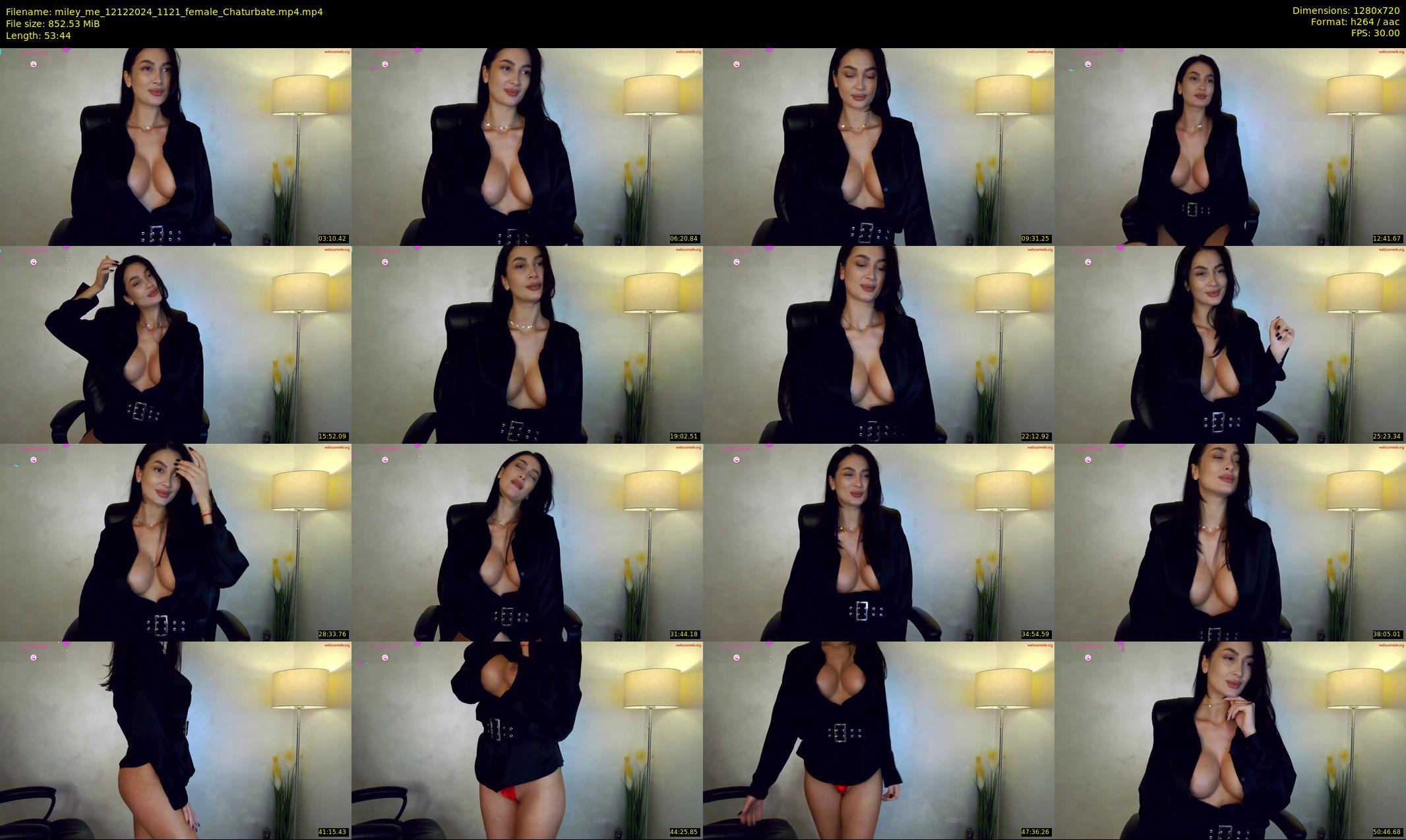 miley_me — 54 minute Chaturbate female cam show recording, 720p, Dec 12, 2024