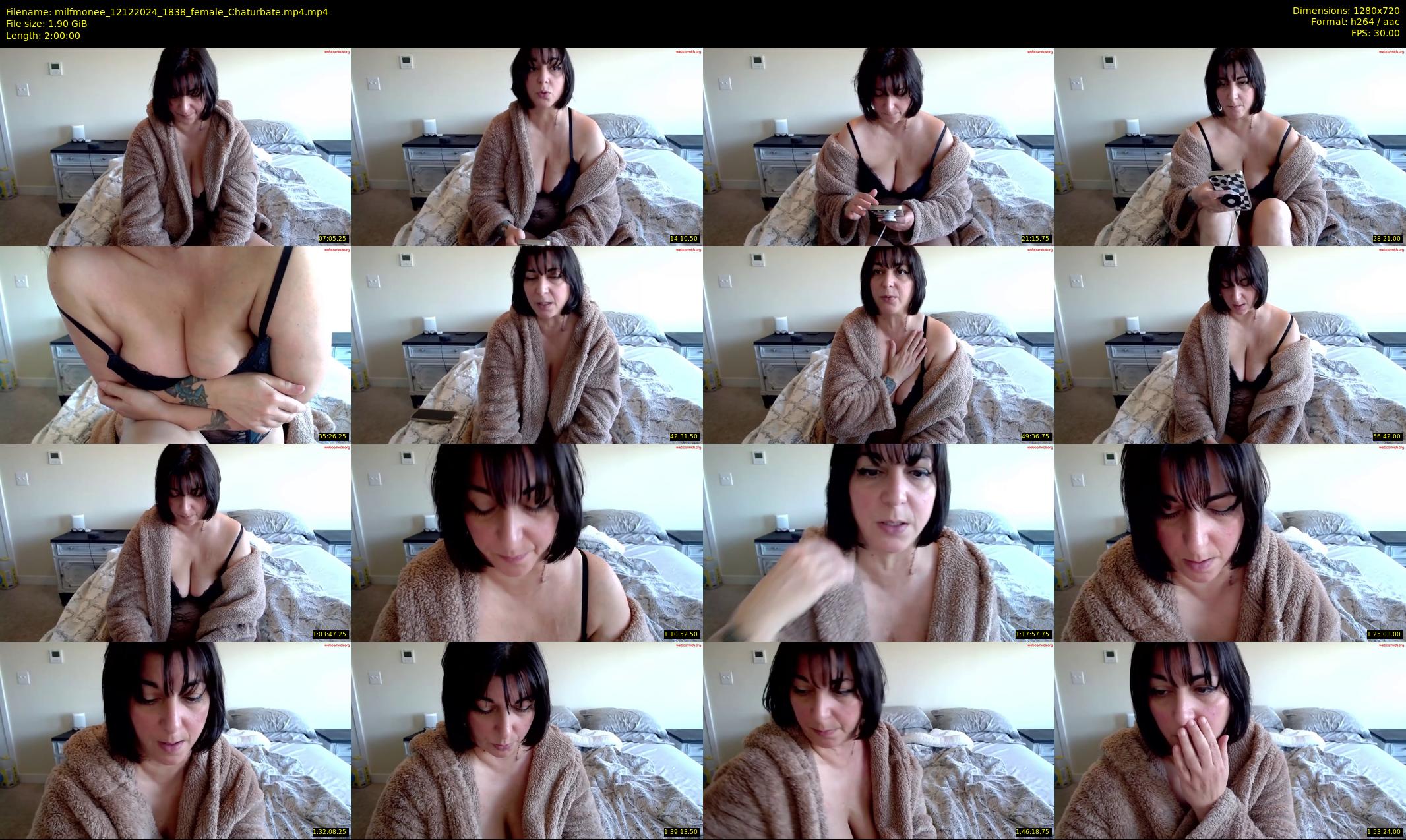 milfmonee — 120 minute Chaturbate female cam show recording, 720p, Dec 12, 2024