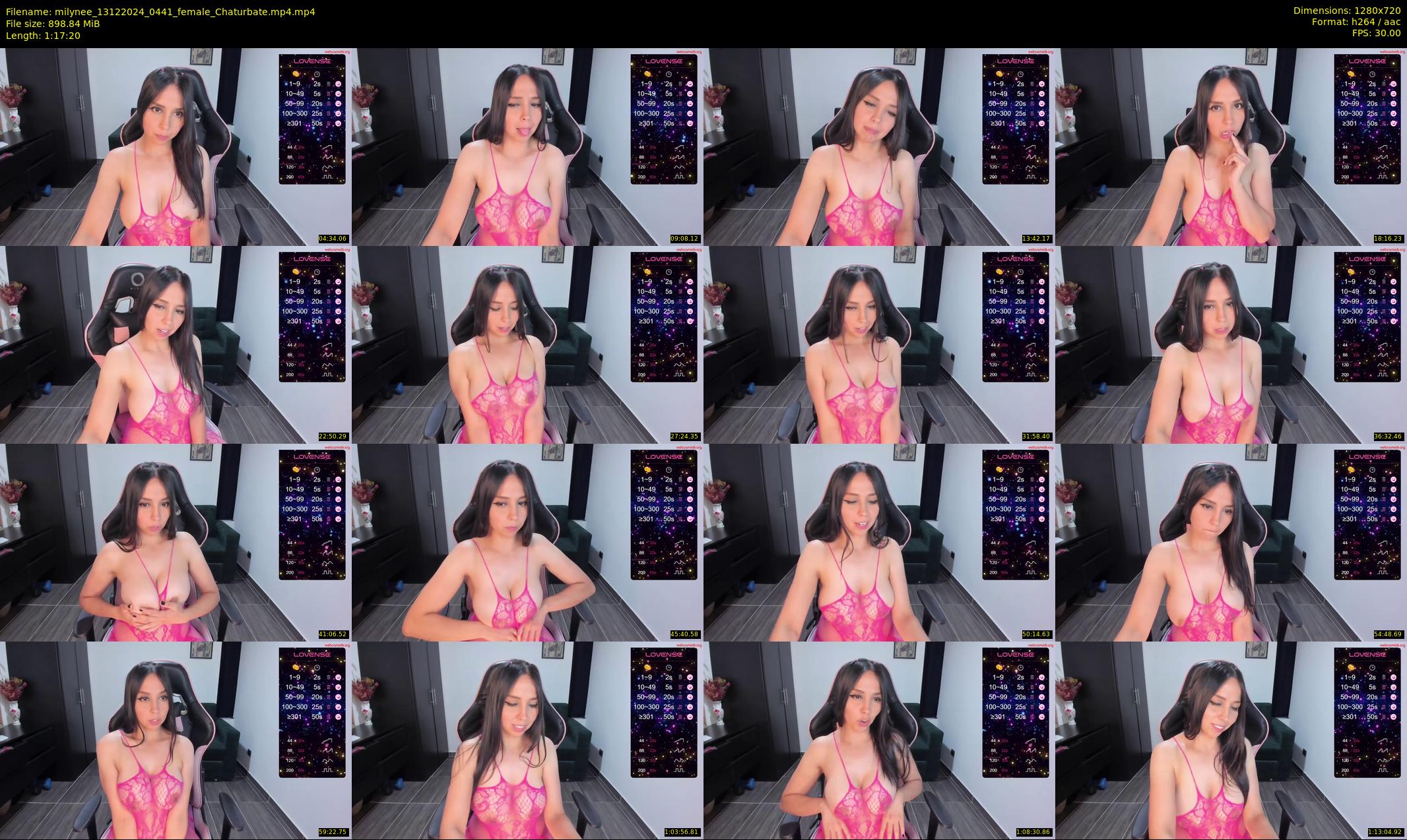 milynee — 78 minute Chaturbate female cam show recording, 720p, Dec 13, 2024