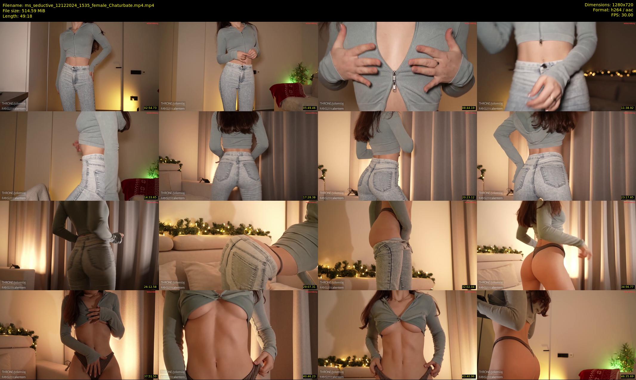 ms_seductive — 50 minute Chaturbate female cam show recording, 720p, Dec 12, 2024