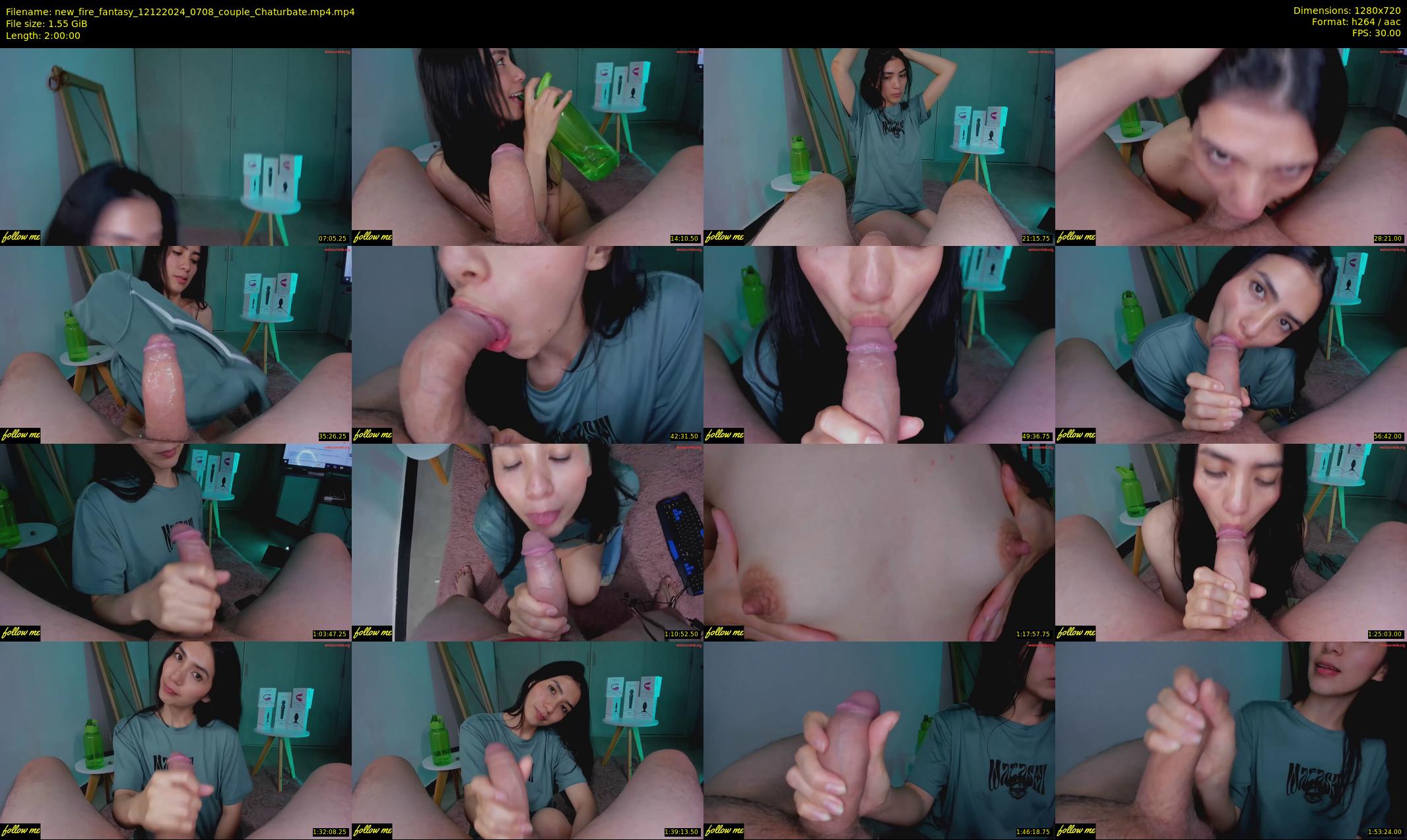new_fire_fantasy — 120 minute Chaturbate couple cam show recording, 720p, Dec 12, 2024