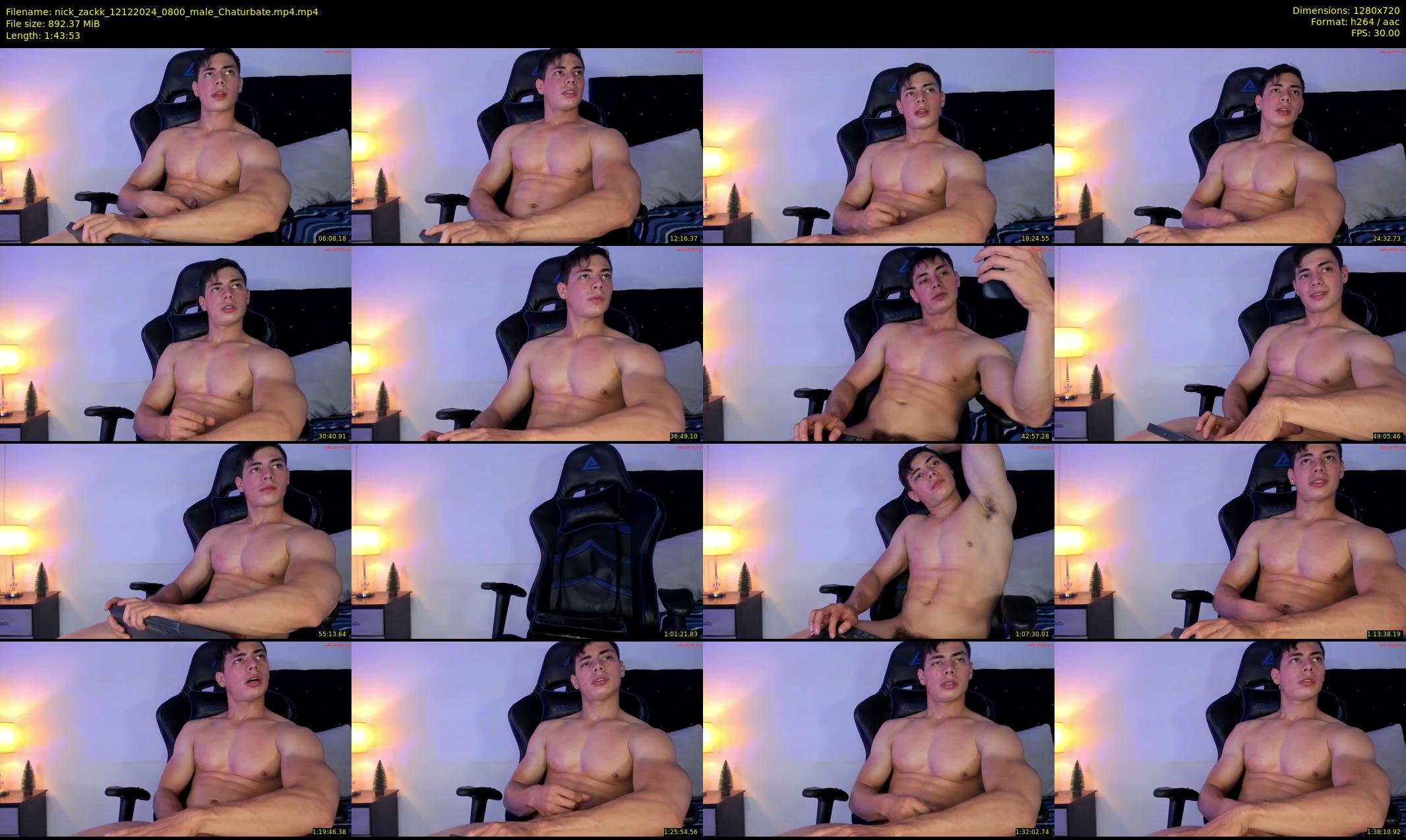 nick_zackk — 104 minute Chaturbate male cam show recording, 720p, Dec 12, 2024
