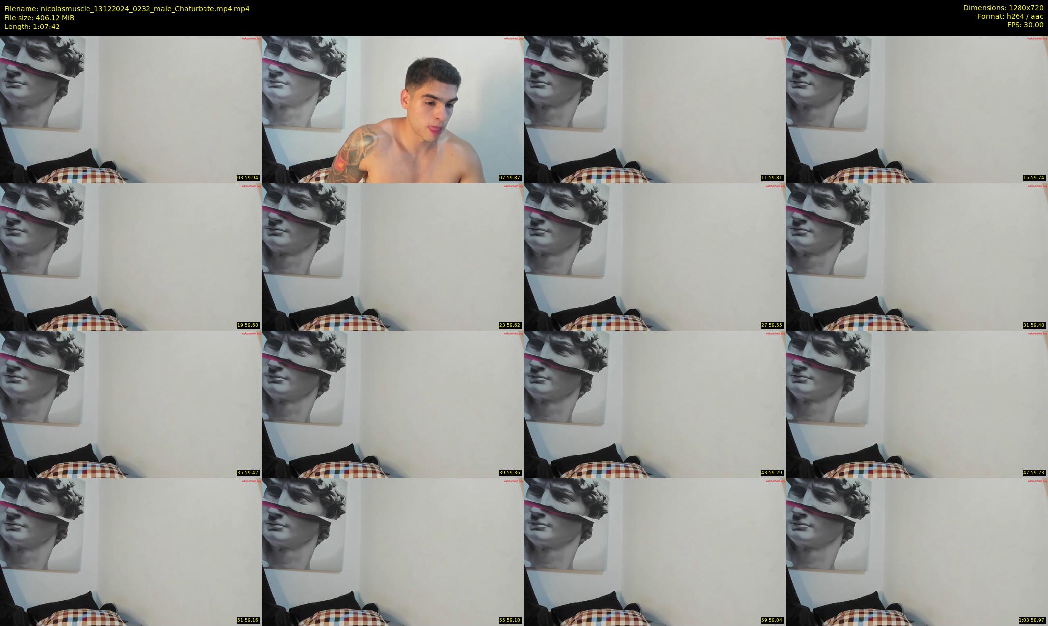nicolasmuscle — 68 minute Chaturbate male cam show recording, 720p, Dec 13, 2024
