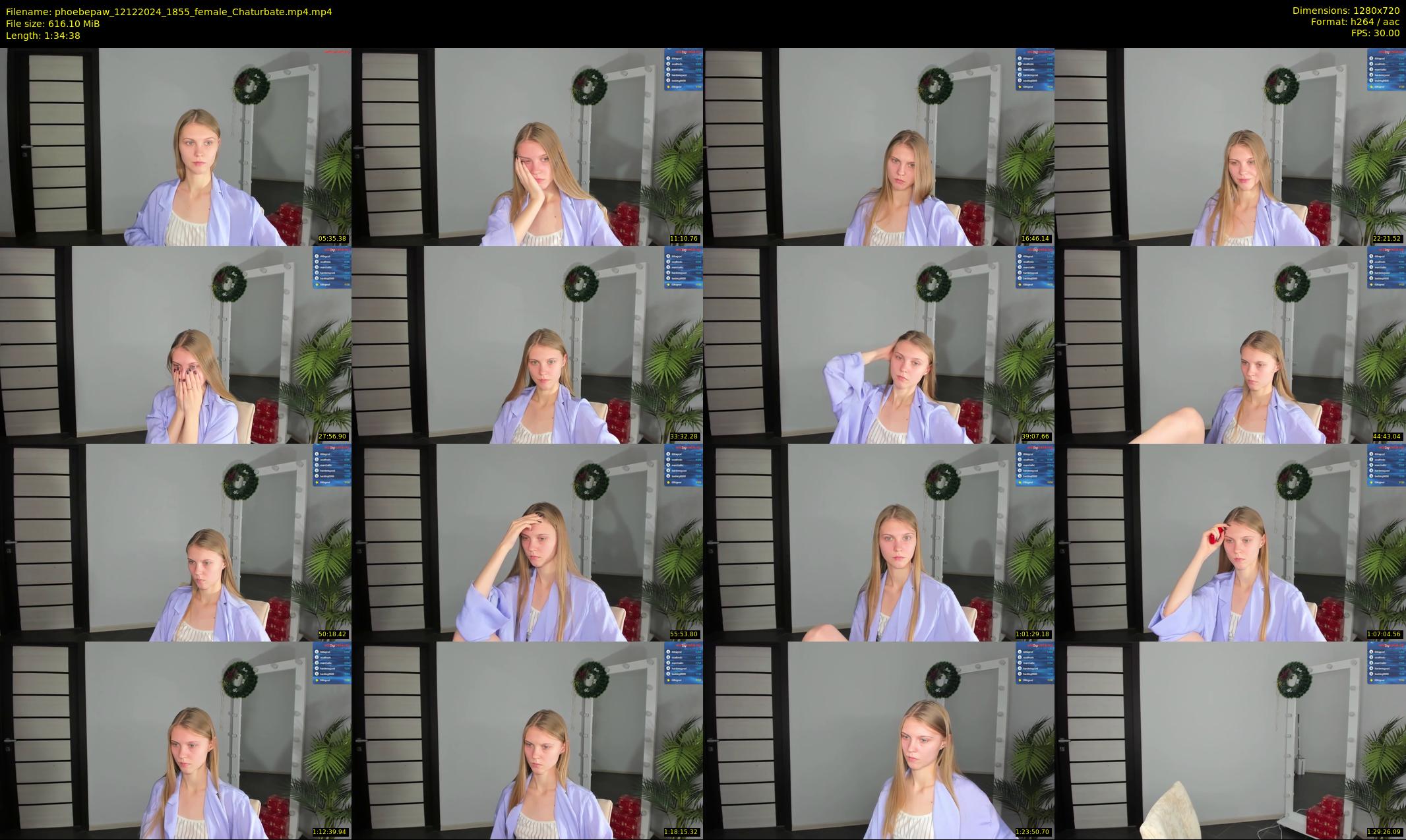 phoebepaw — 95 minute Chaturbate female cam show recording, 720p, Dec 12, 2024
