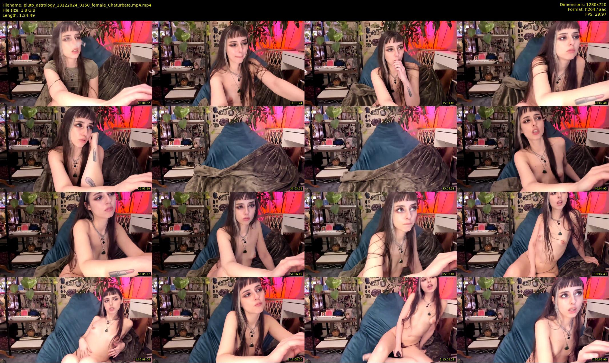 pluto_astrology — 85 minute Chaturbate female cam show recording, 720p, Dec 13, 2024